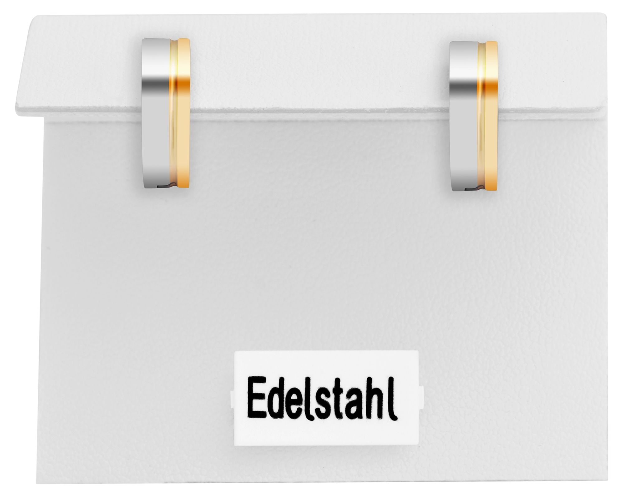 Adelia´s Paar Creolen »Damen Ohrringe ¿ Klappcreole aus Edelstahl«