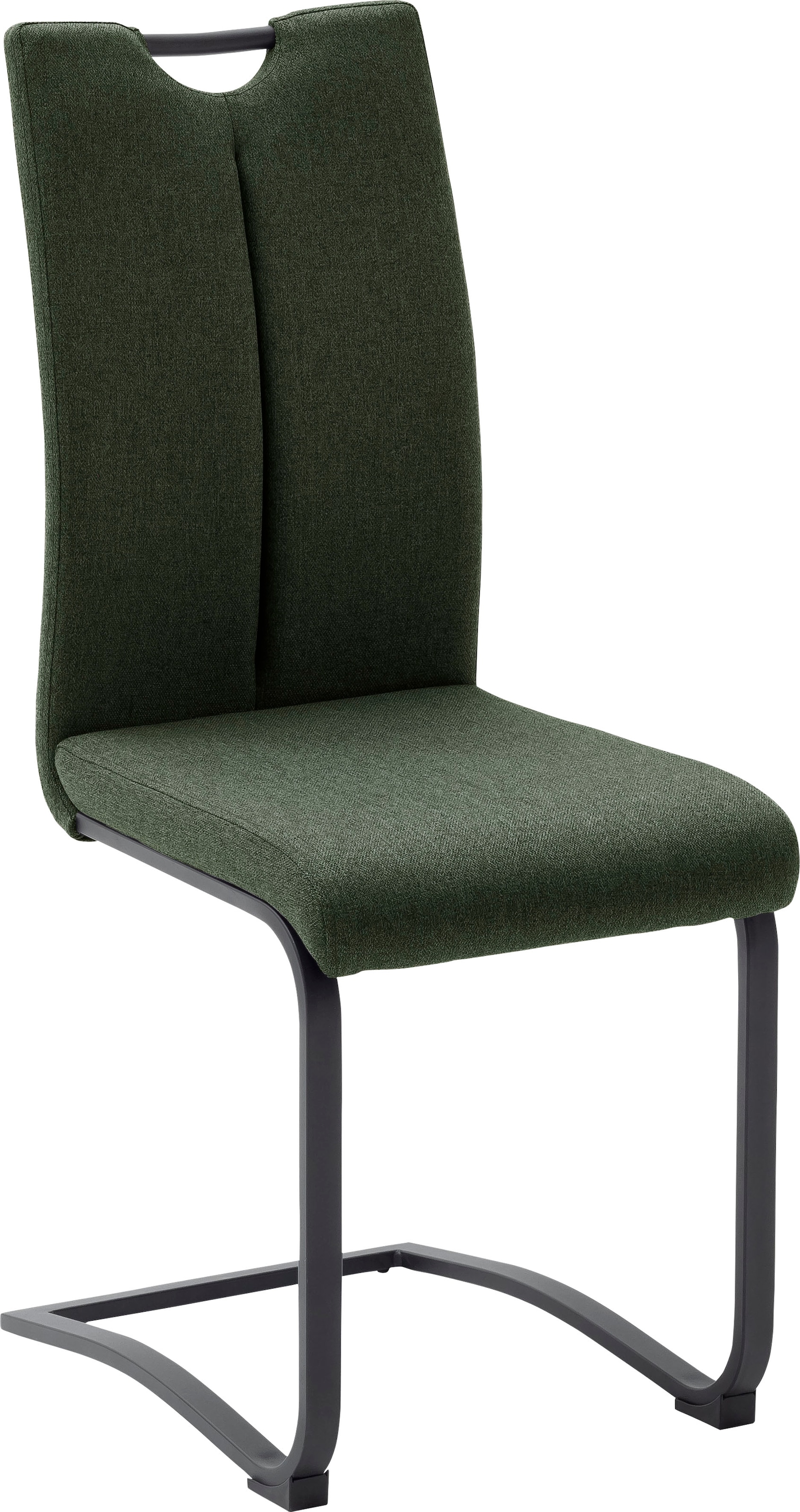 MCA furniture Freischwinger »Sambia«, (Set), 4 St., 4-er Set, Stuhl mit  Stoffbezug und Griffloch, belastbar bis 120 kg bei OTTO