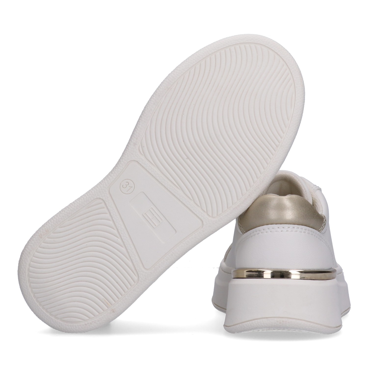 Tommy Hilfiger Plateausneaker  Plateauschuh, Chunky Sneaker, Schnürer im Animal Look