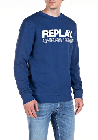 Replay Sweatshirt, mit Markenprint kaufen