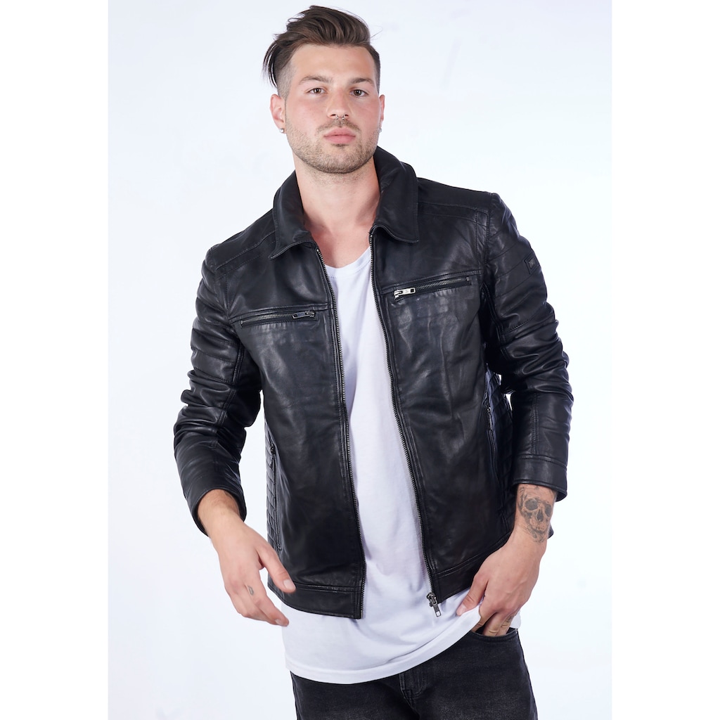 Bruno Banani Lederjacke »William«