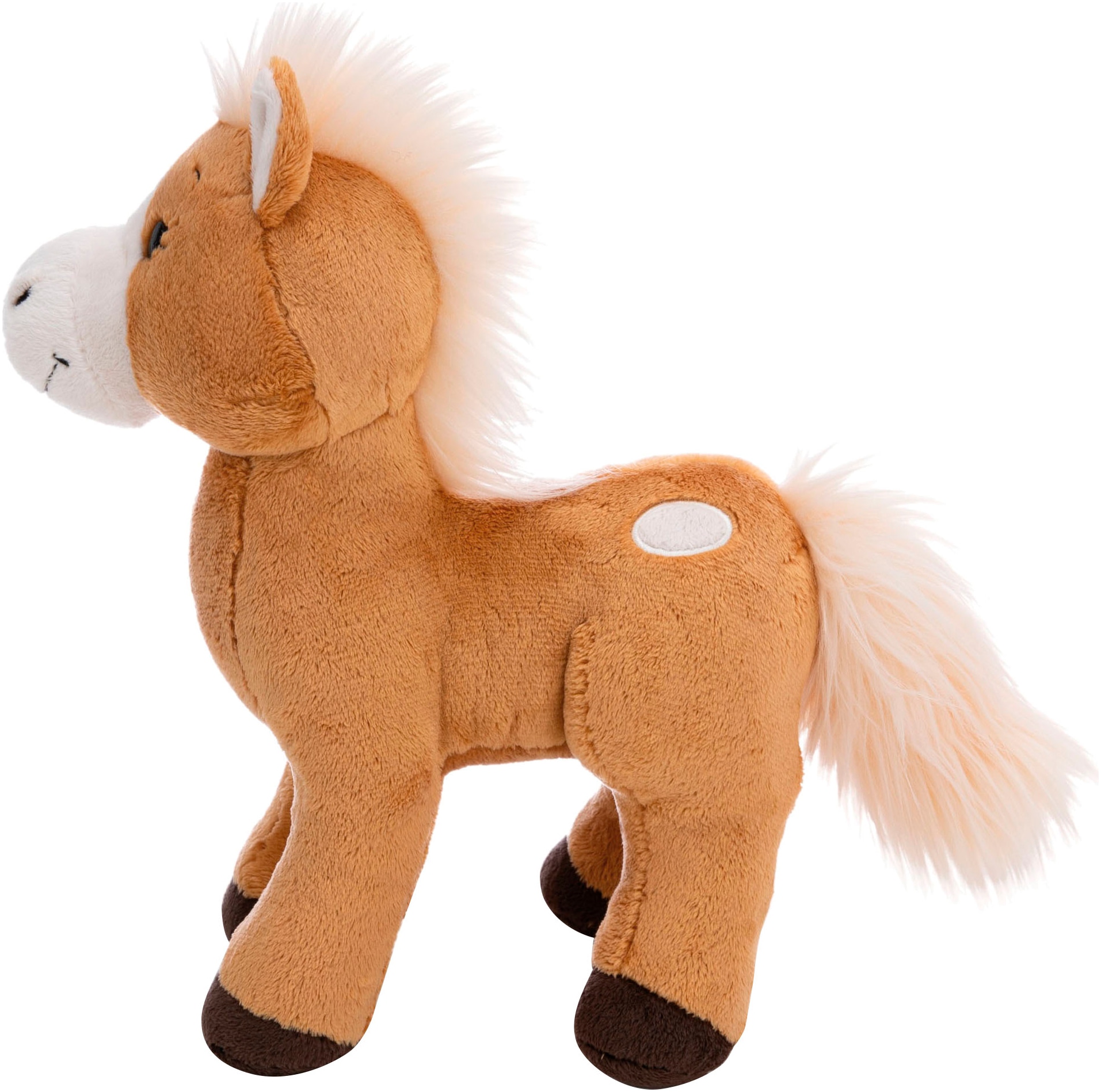 Nici Kuscheltier »Farm Friends, Pferd braun Holly K. Pony, 27 cm stehend«, sitzend; enthält recyceltes Material