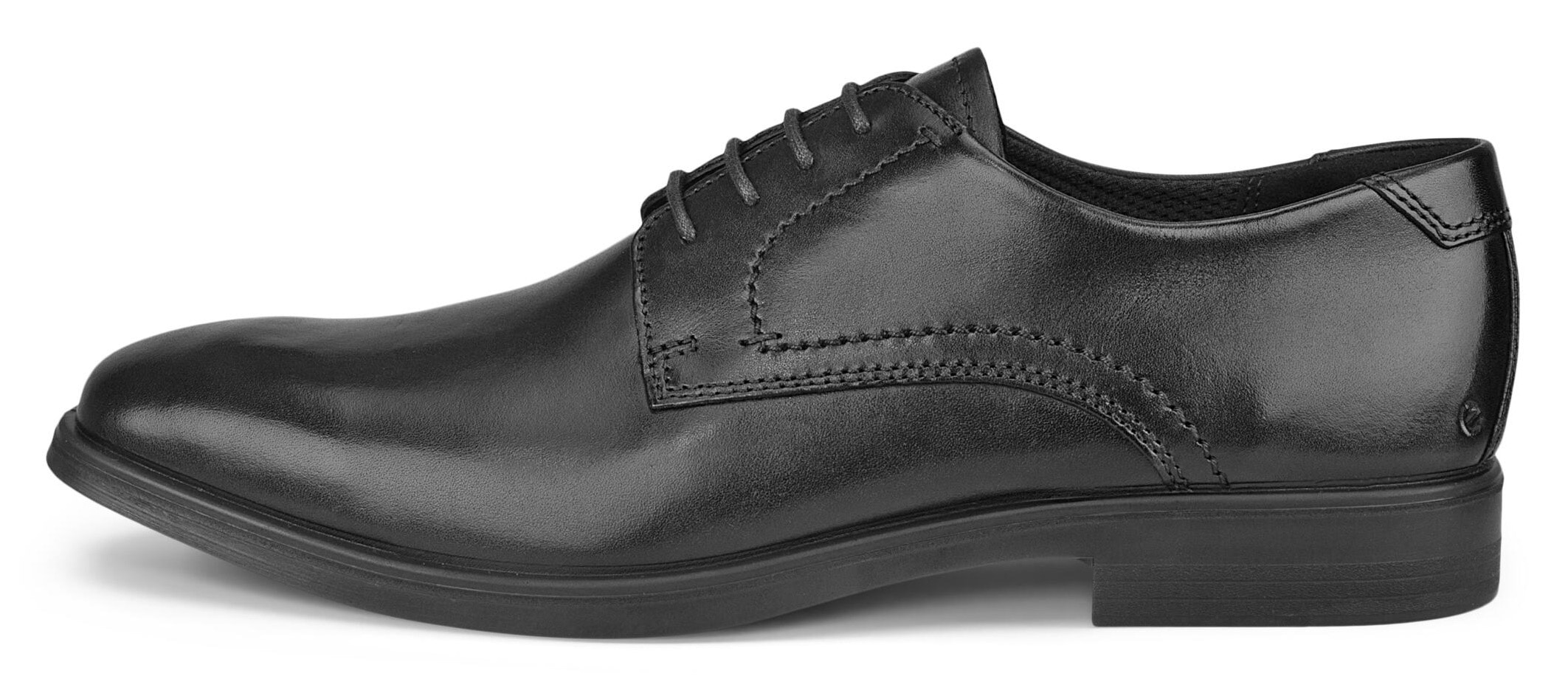 Ecco Schnürschuh »MELBOURNE«, mit seitlichen Nähten, Freizeitschuh, Halbschuh, Schnürschuh