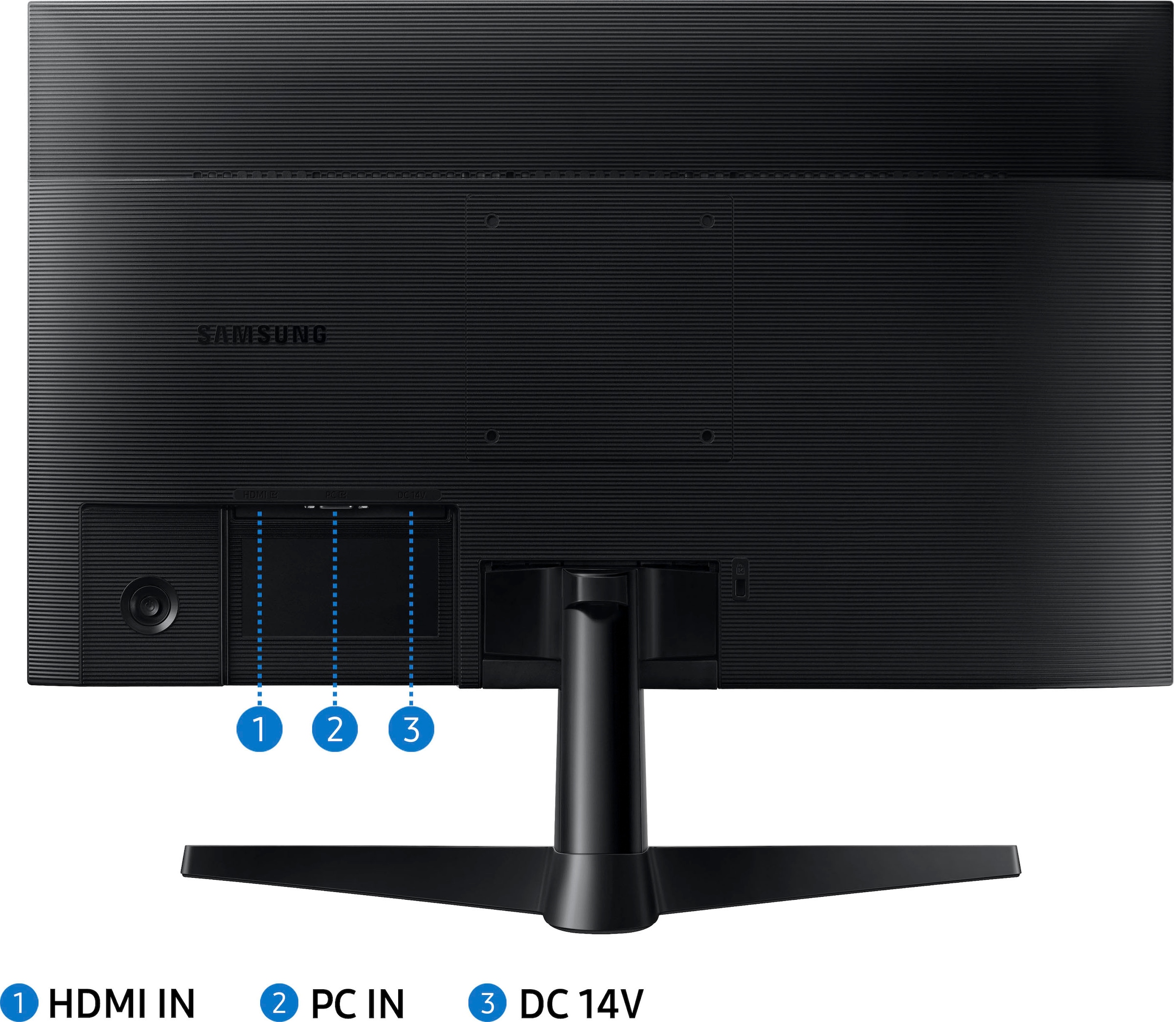Samsung LED-Monitor »S27C314EAU«, 68,6 cm/27 Zoll, 1920 x 1080 px, Full HD, 5 ms Reaktionszeit, 75 Hz