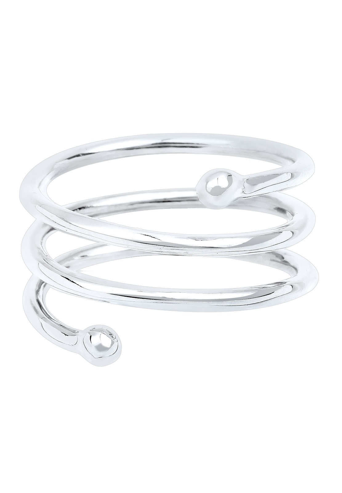Elli Silberring »Ring Spirale Wickelring 925 Silber«