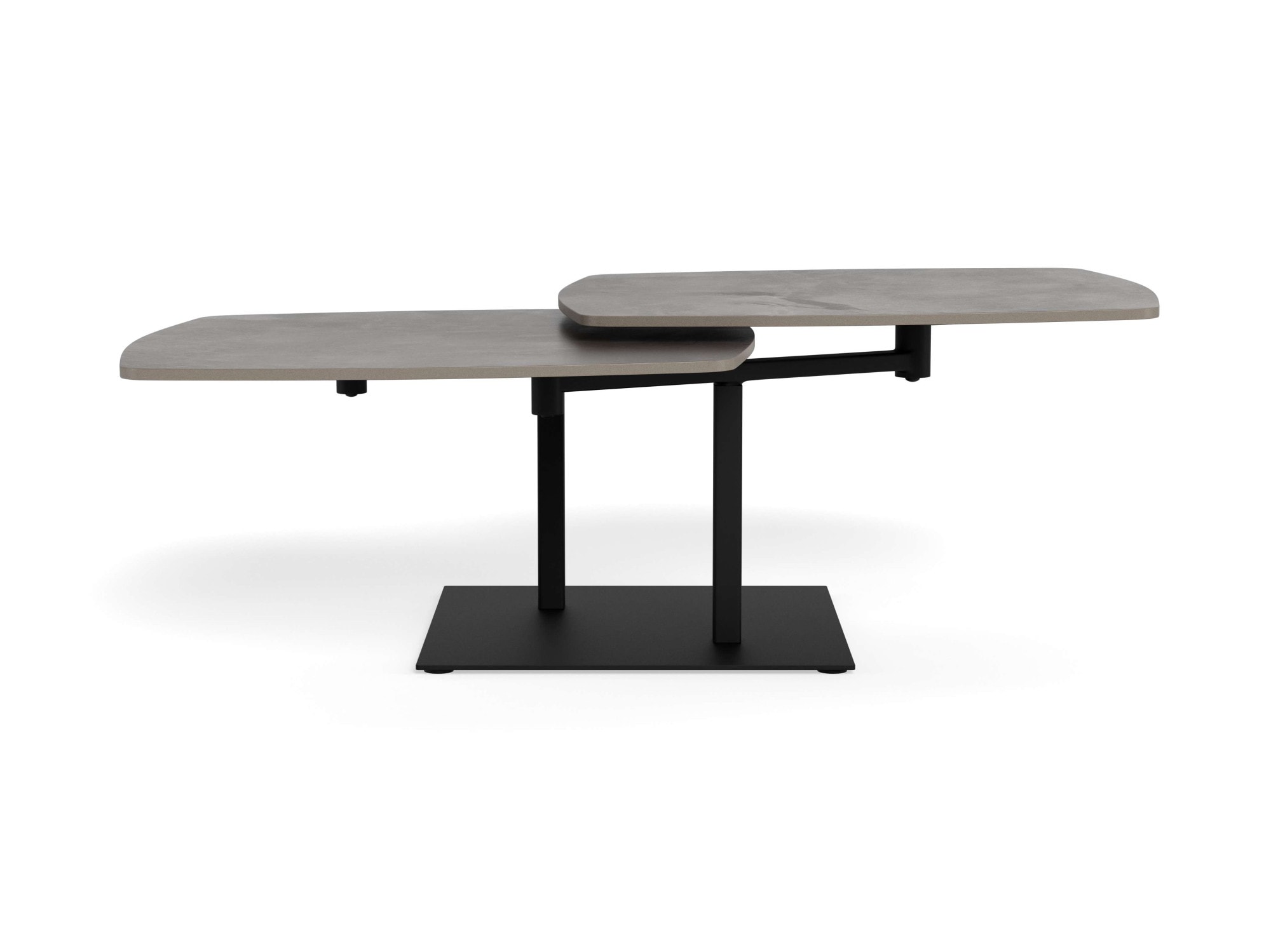 ACTONA GROUP Couchtisch »Carballo« Tisch, grau, Rotation,122x70x40cm