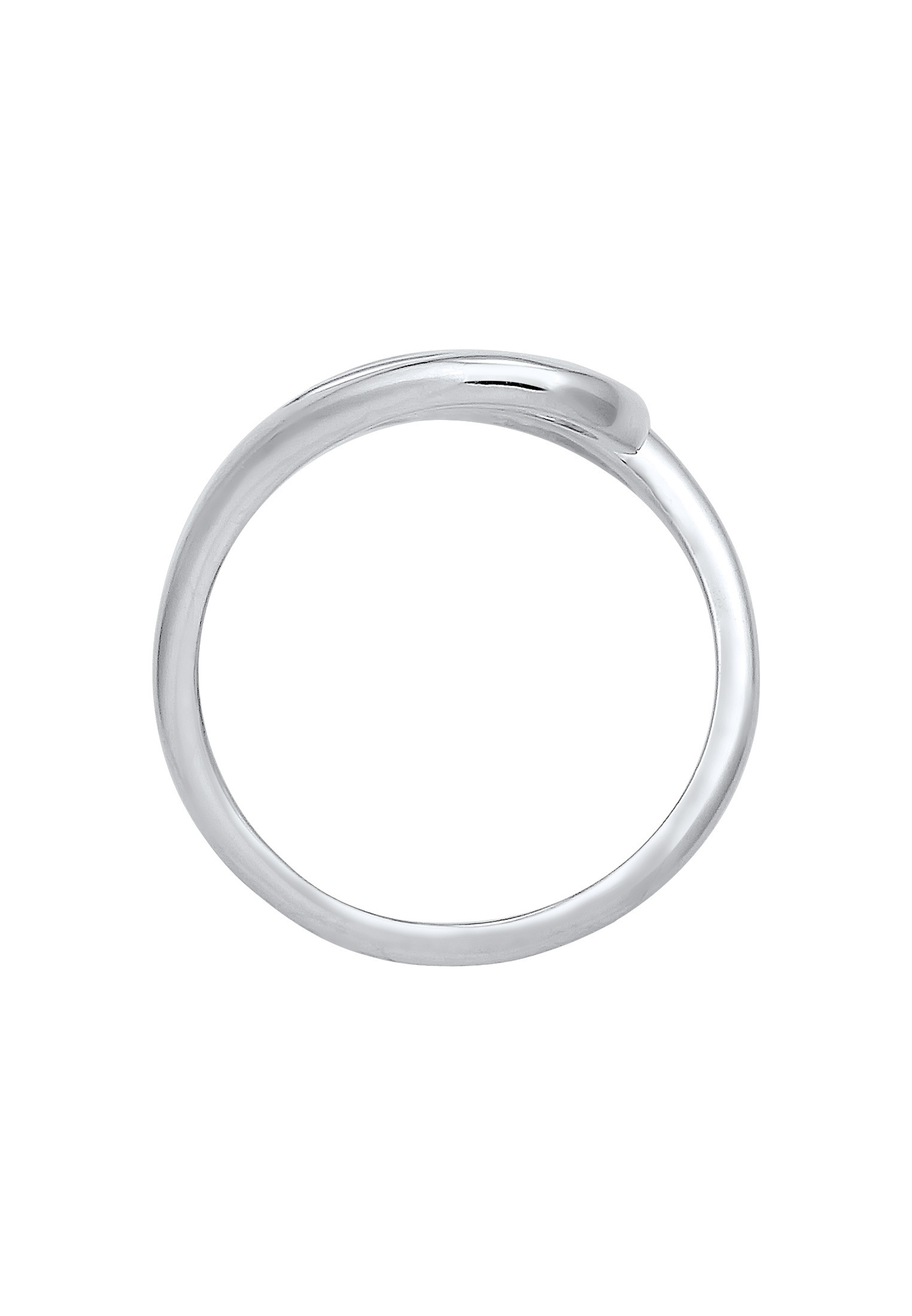 Elli Silberring »Ring Tropfen Offen Verstellbar 925 Sterling Silber«
