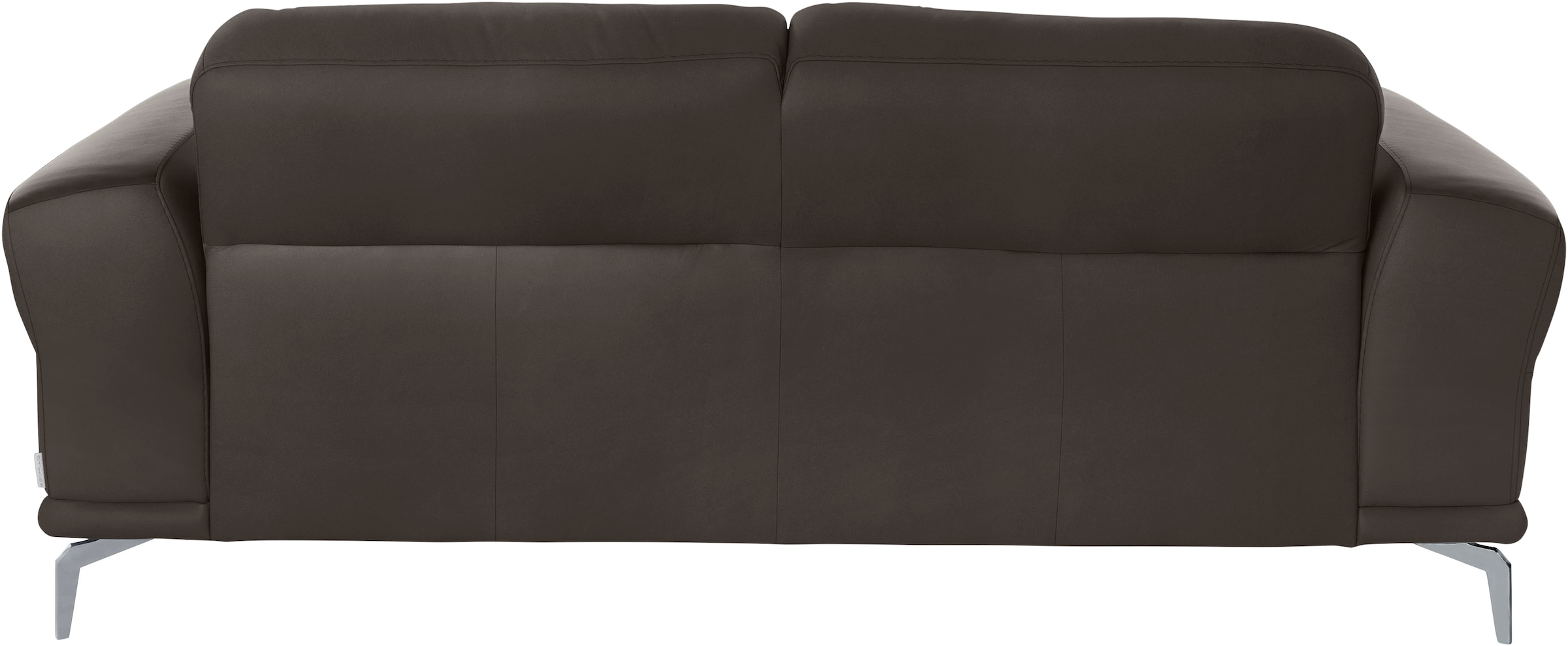 W.SCHILLIG 2-Sitzer »montanaa«, mit Metallfüßen in Silber matt, Breite 192 cm