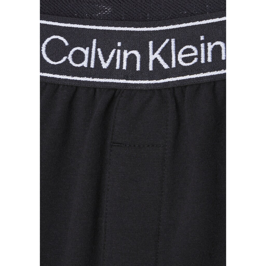 Calvin Klein Relaxshorts, mit Logostickerei am Gummibund