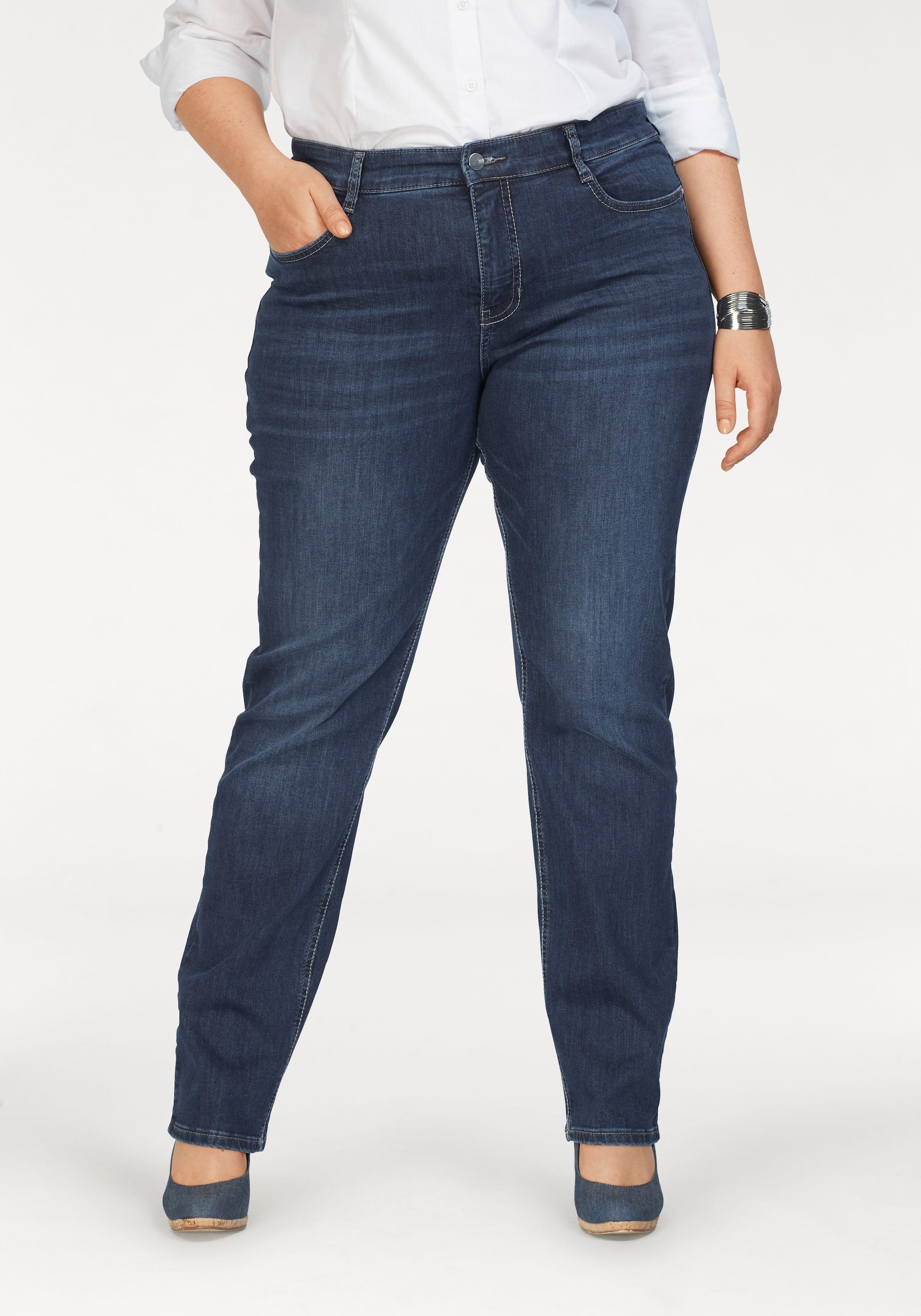 MAC Bequeme Jeans »Stella«, Gerader Beinverlauf