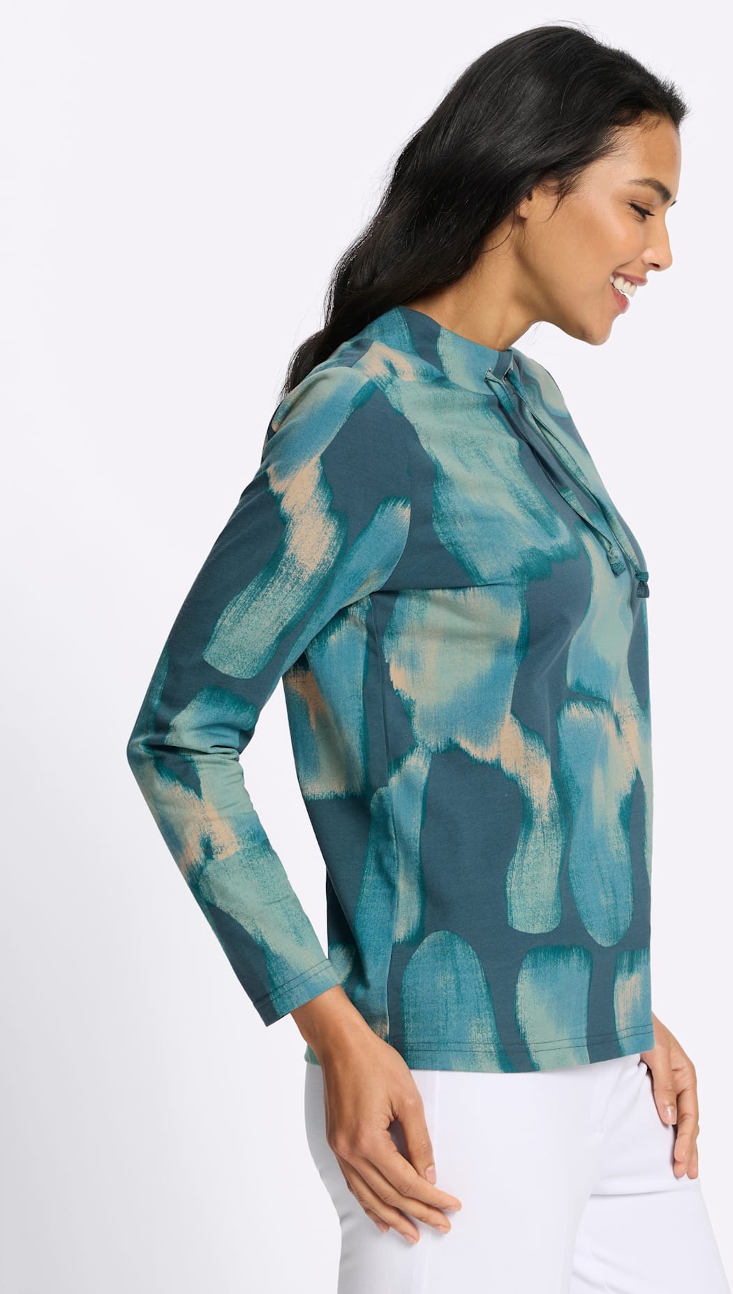 Classic Basics Stehkragenshirt »Stehkragen-Shirt« 1