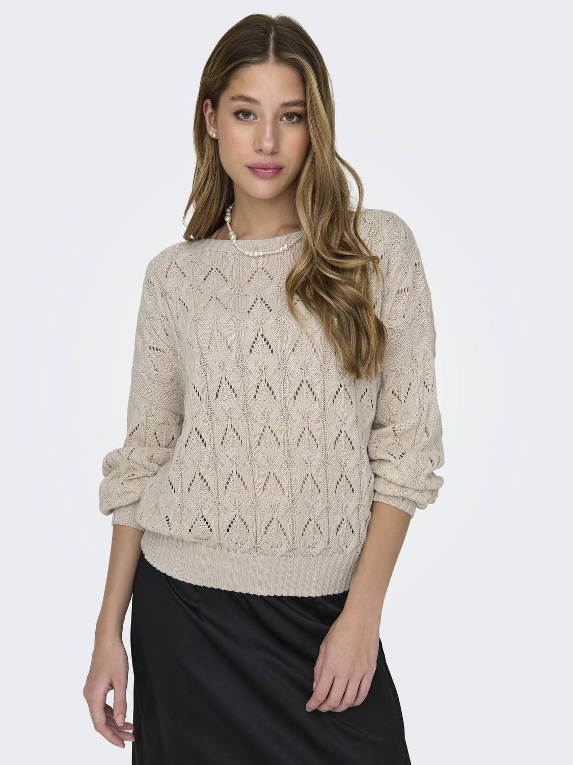ONLY Strickpullover »ONLBRYNN LIFE STRUCTURE L/S PUL KNT«