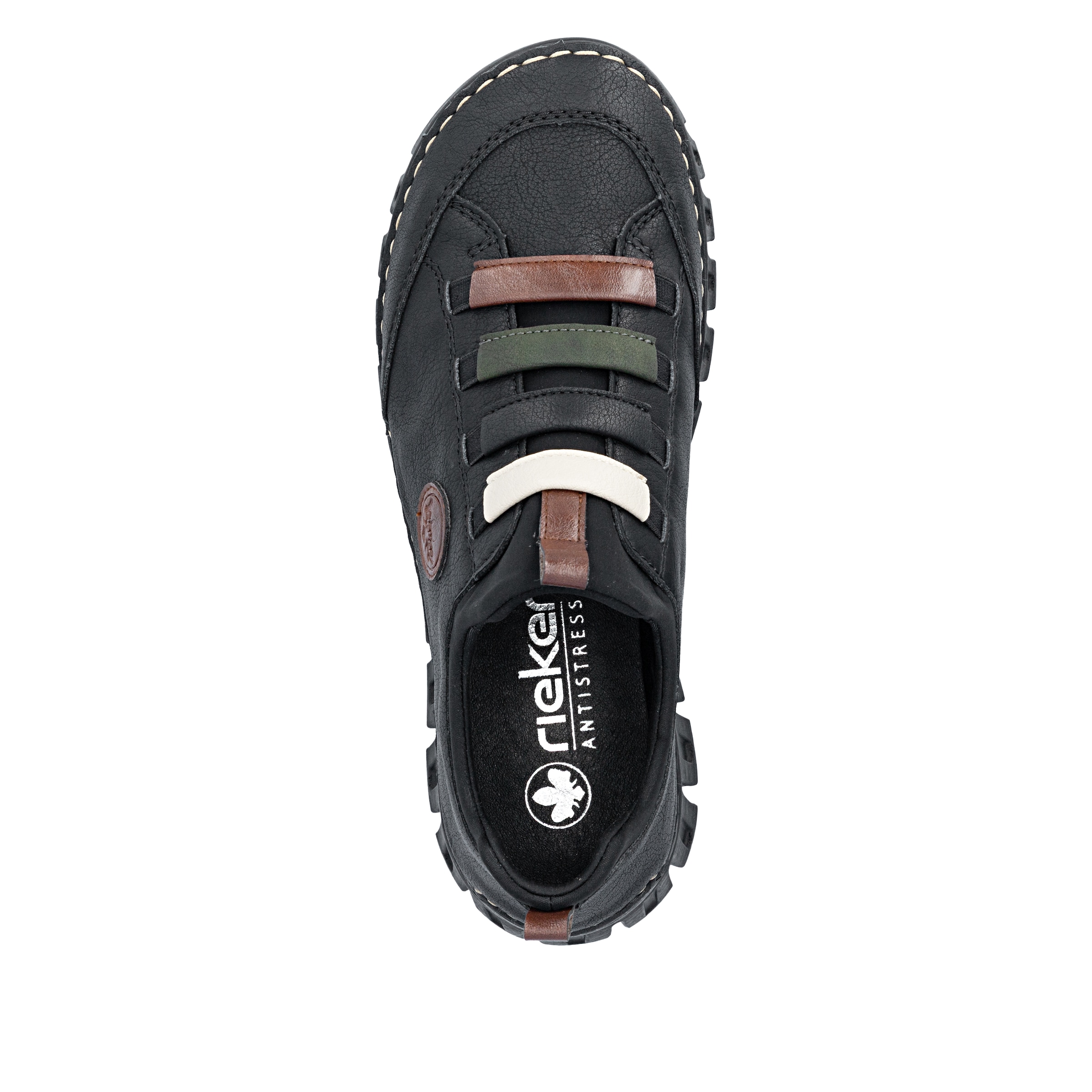 Rieker Slip-On Sneaker  Slipper, Schlupfschuh, Halbschuh mit elastischem Einstieg