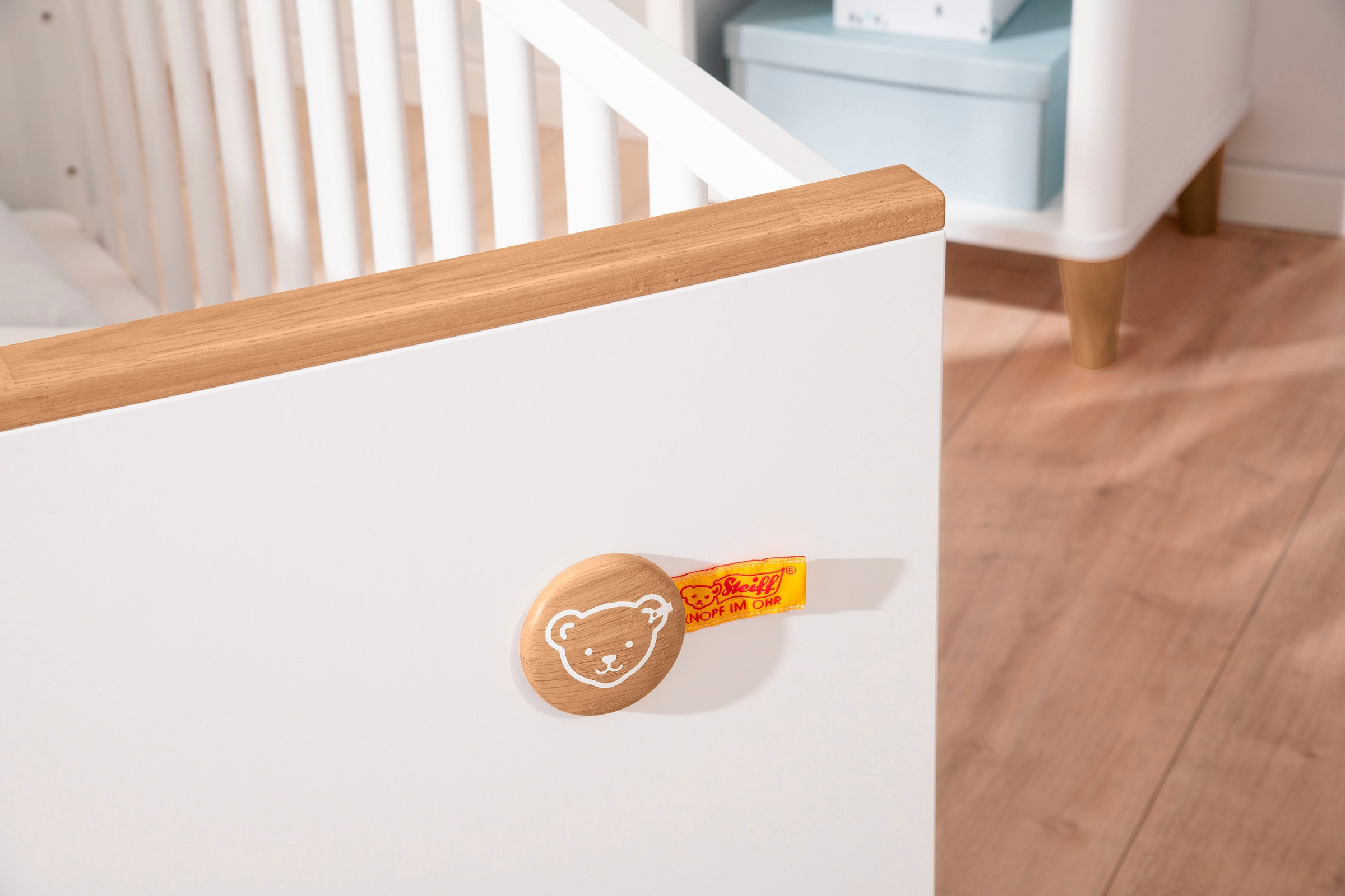 PAIDI Kinderbett »"Lotte & Fynn"«, inklusive 4-fach höhenverstellbarem AIRWELL® Comfort Federleistenrost
