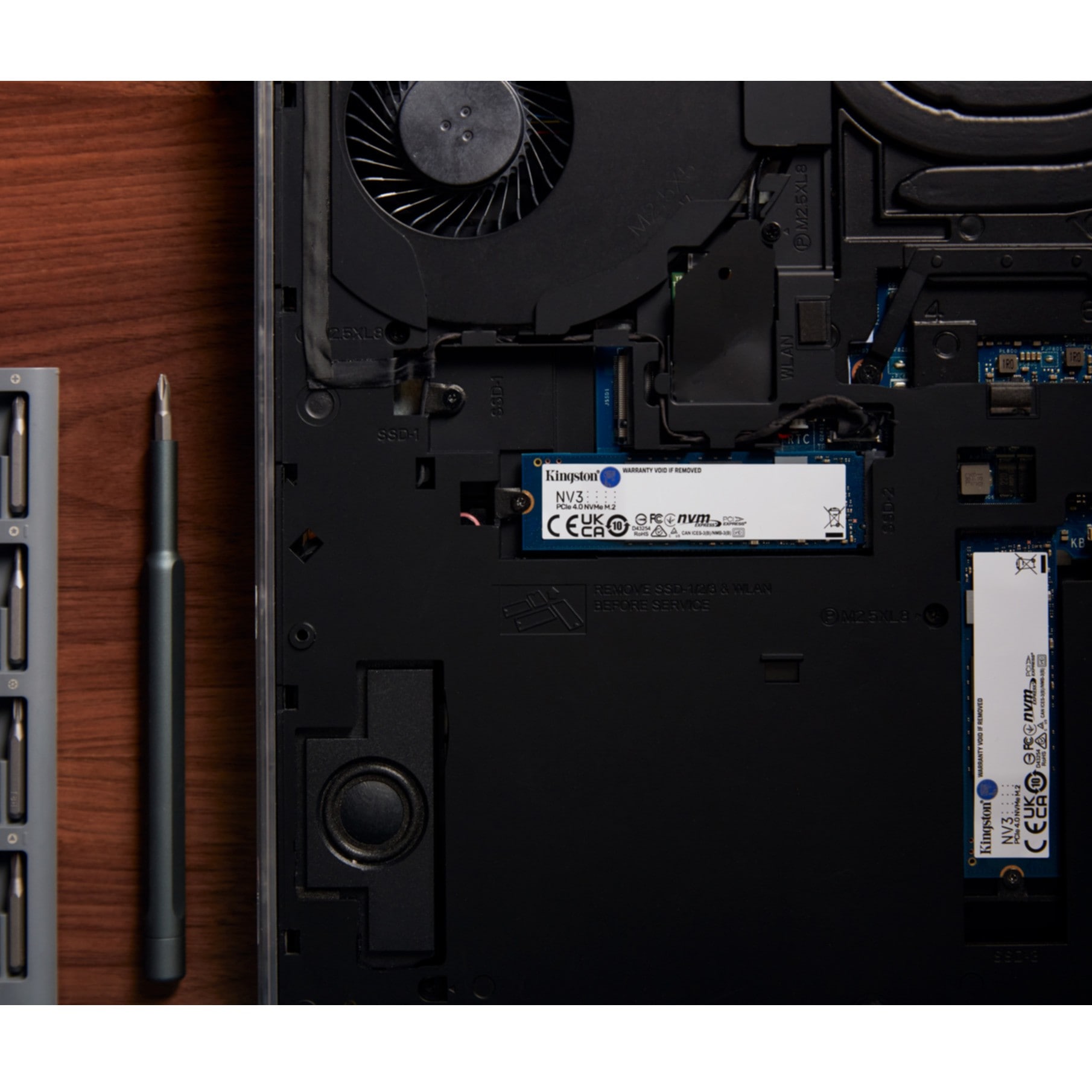 Kingston interne SSD »NV3 2000GB«, Anschluss M.2 (2880)