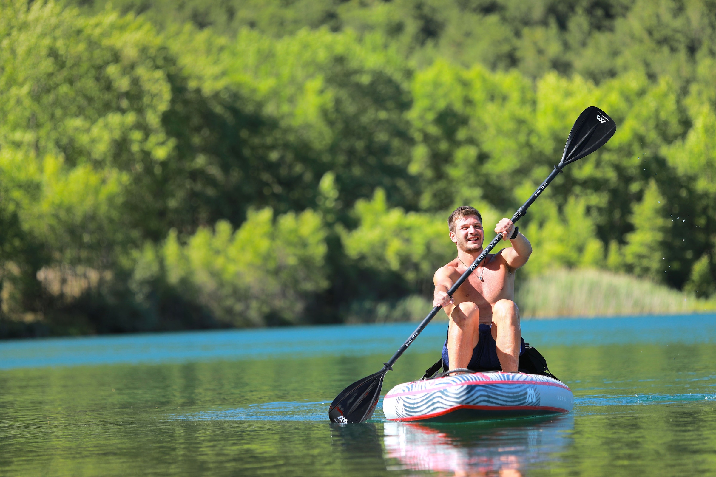 Aqua Marina SUP-Paddel »Dual-Tech SUP + Kajak Paddle 2021 Aluminium«
