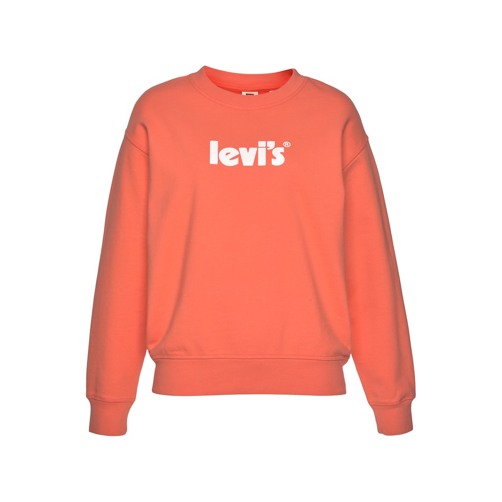 Levi's® Sweatshirt »GRAPHIC STANDARD CREW«, Markenflag am unteren Saum