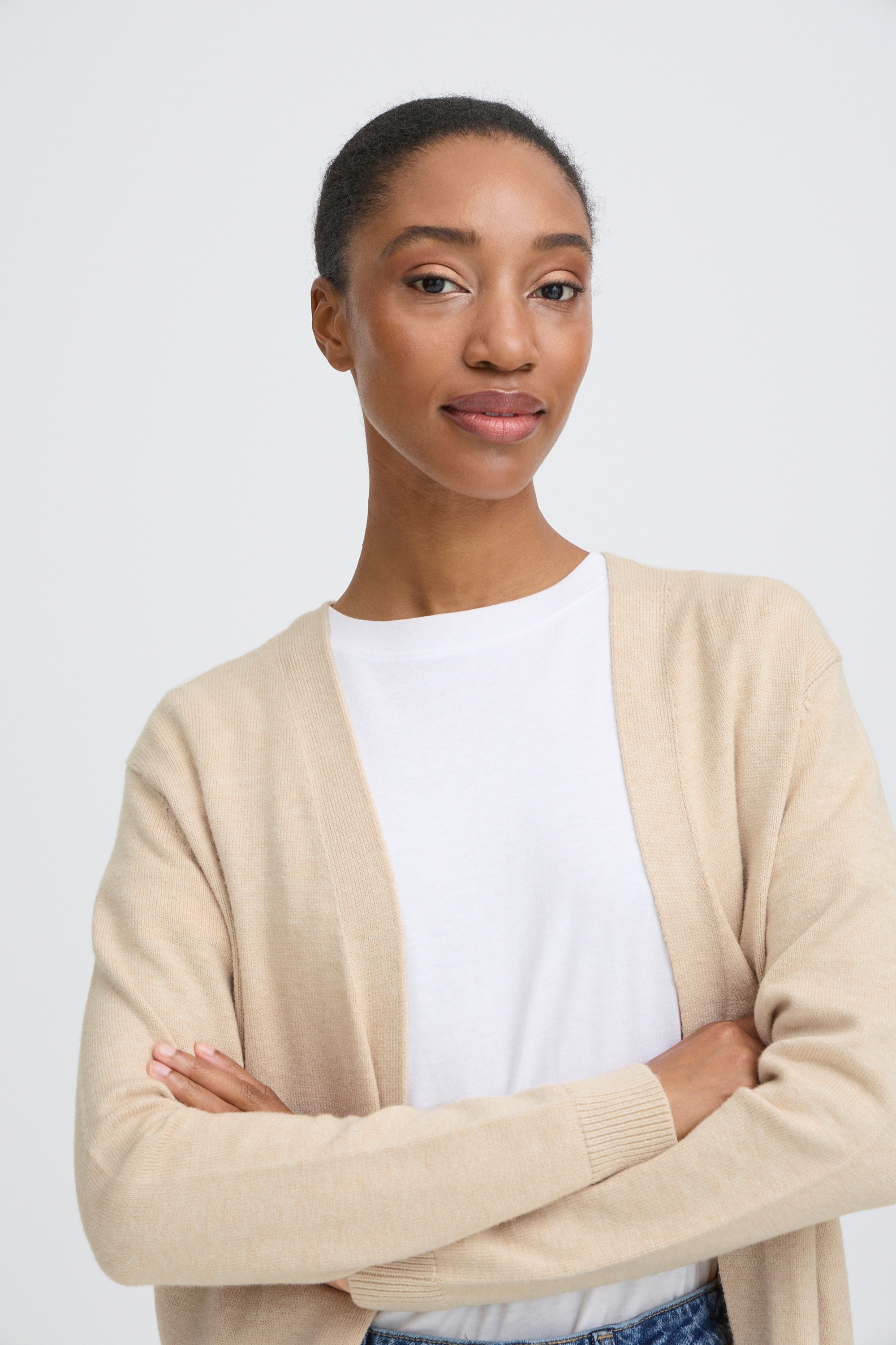 b.young Strickjacke »Damen Langarm BYNONINA«