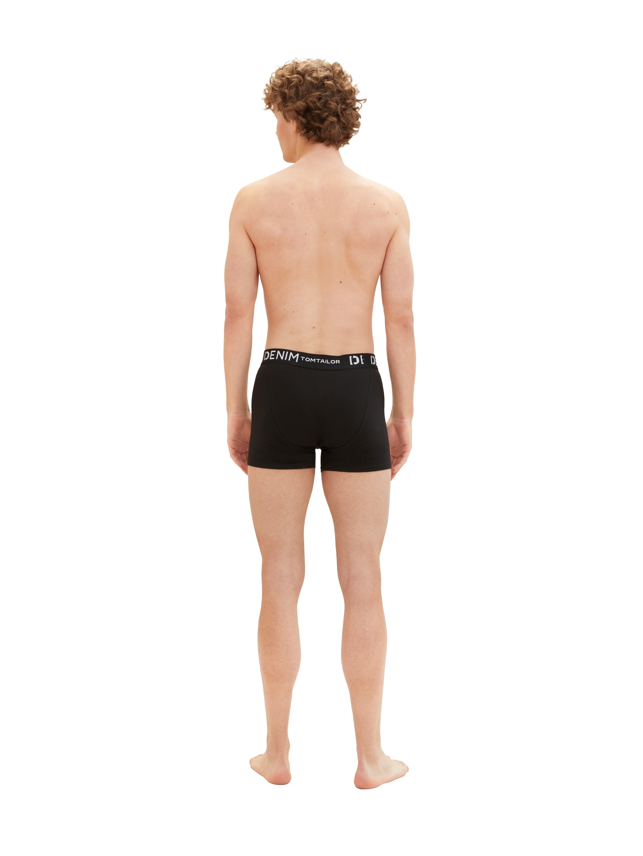 TOM TAILOR Denim Boxershorts Packung, 3 Stk. mit Logo-Stretchbund