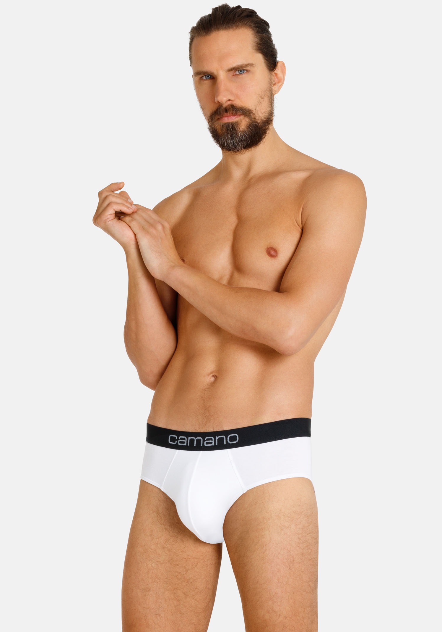 Camano Slip »comfort«, (2er Pack), mit elastischem Logobund