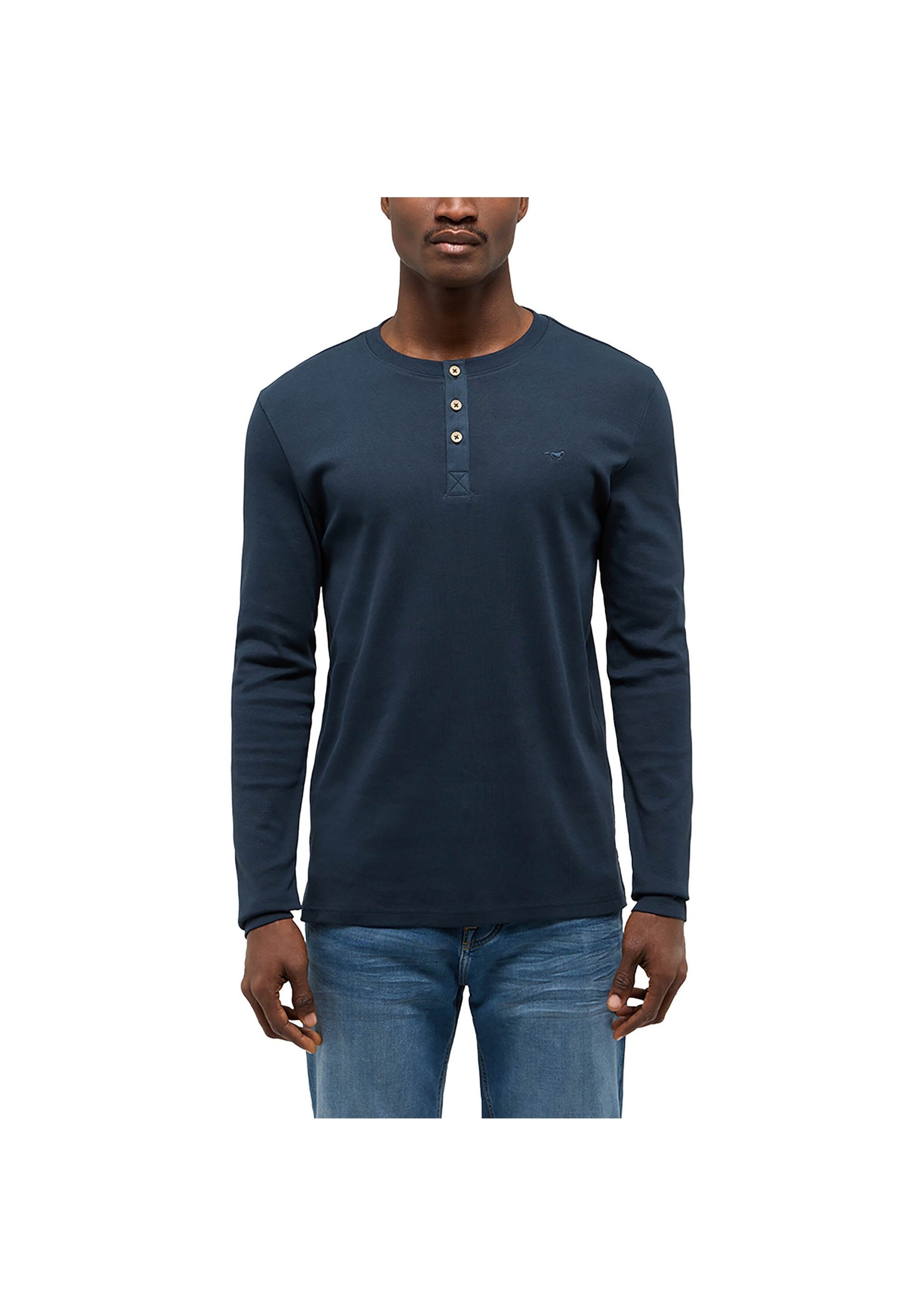 MUSTANG Longsleeve »Longsleeve Style Arminto 2P 2er Pack«