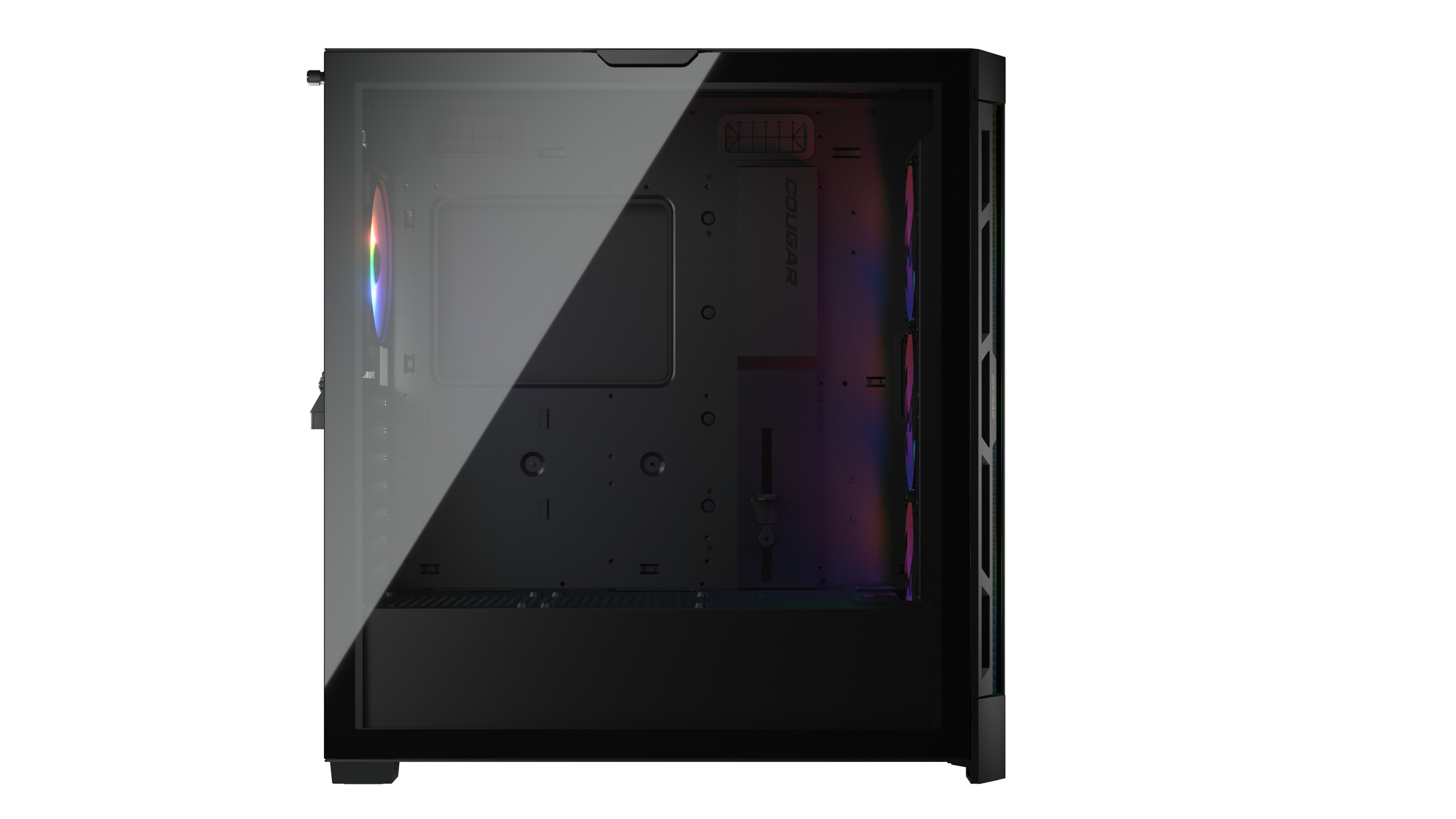 Cougar PC-Gehäuse »DUOFACE PRO RGB, Mid Tower, Schwarz«