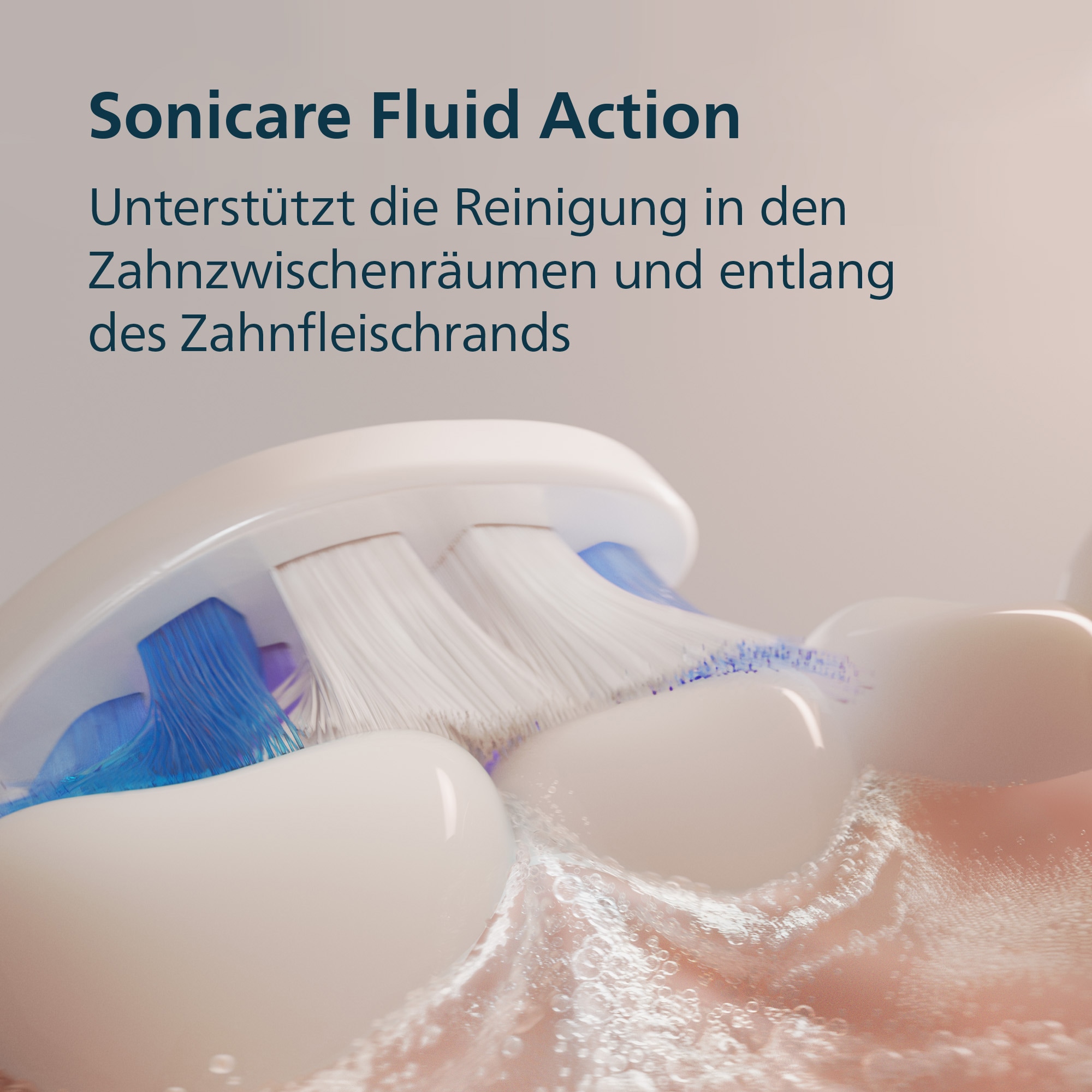 Philips Sonicare Elektrische Zahnbürste »Series 6500 HX7410/02« 2 Stk. Aufsteckbürsten mit Andruckkontrolle, 3 Intensitätsstufen, inkl. Ladegerät, Reiseetui