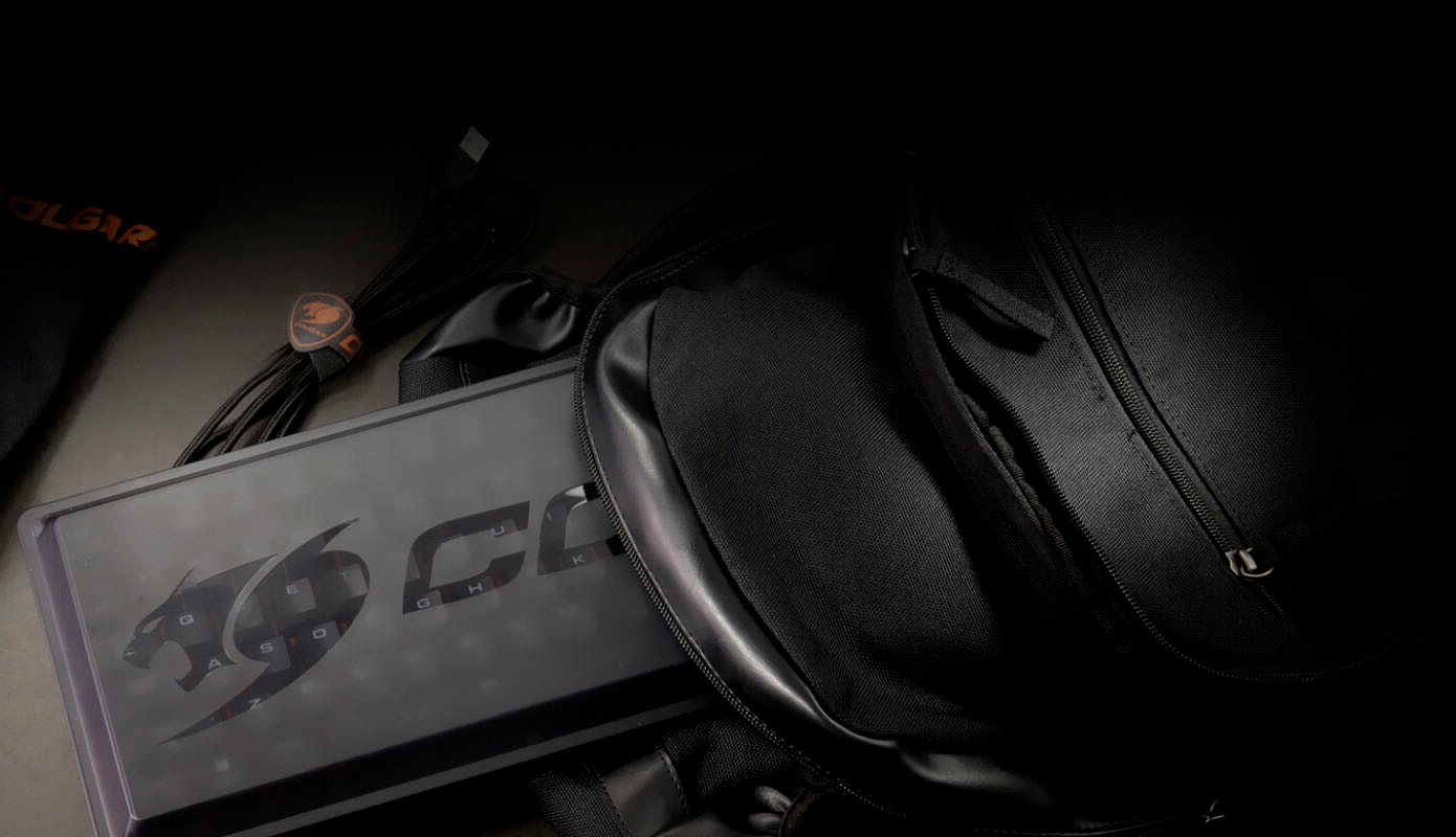 Cougar Gaming-Tastatur »Puri TKL RGB« (Funktionstasten | Multimedia-Tasten | Schutzhülle | USB-Anschluss)