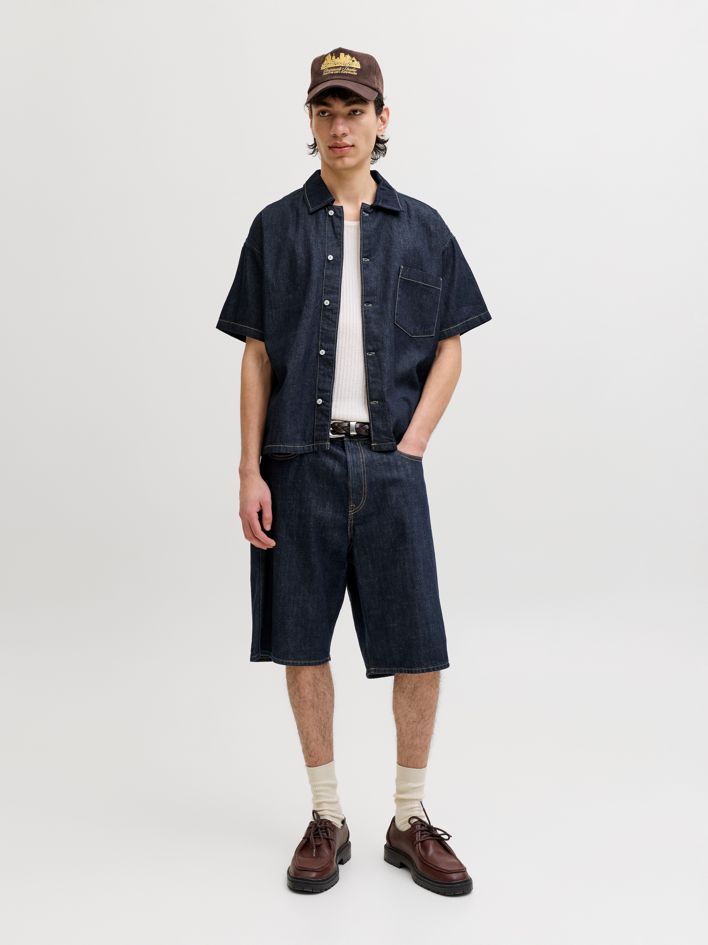 Jack & Jones 3/4-Hose »JJIALEX JJNORREBRO SHORTS SQ 400«  im Five-Pocket Style