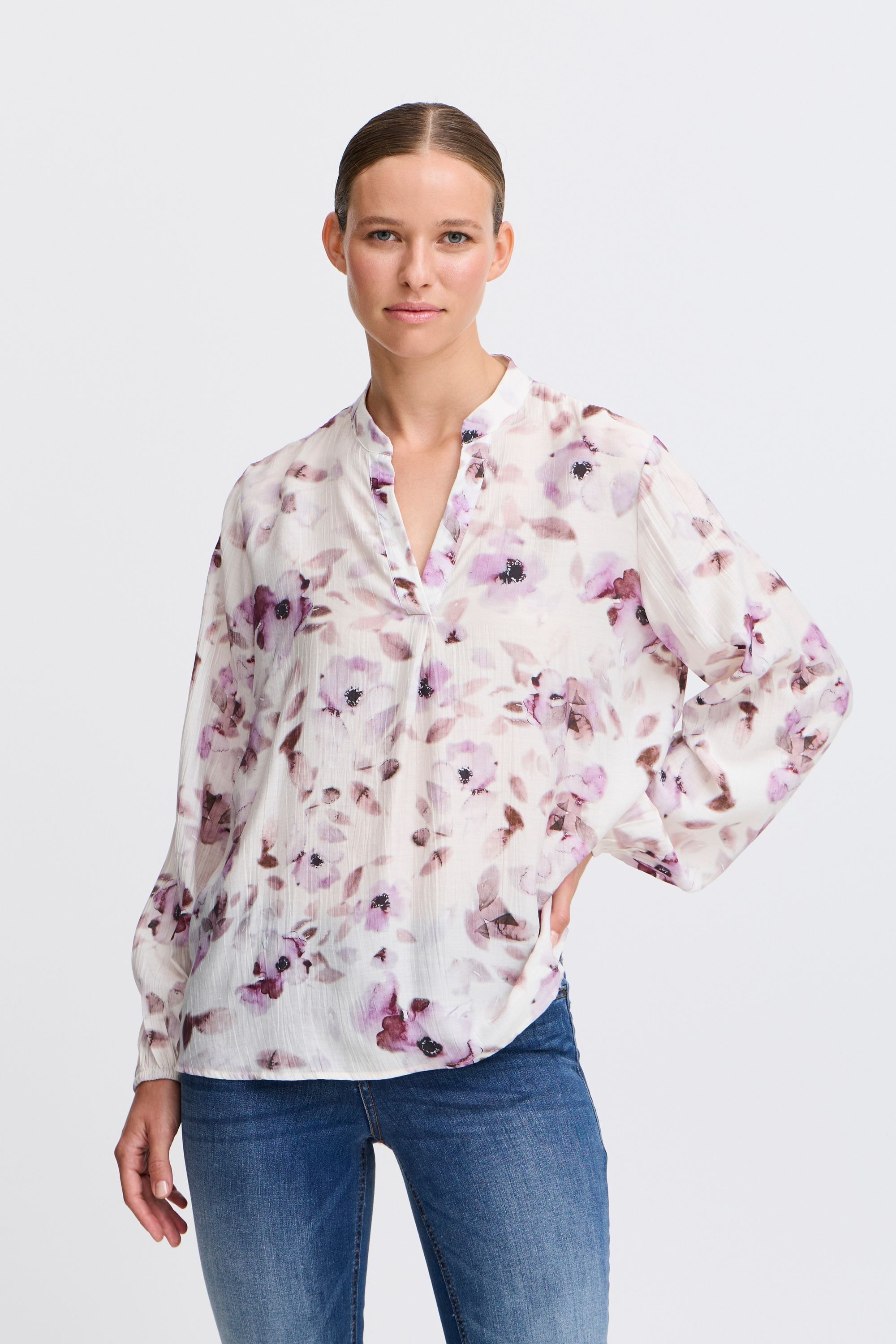 b.young Longbluse »Tunika BYJOLENA LS BLOUSE -«