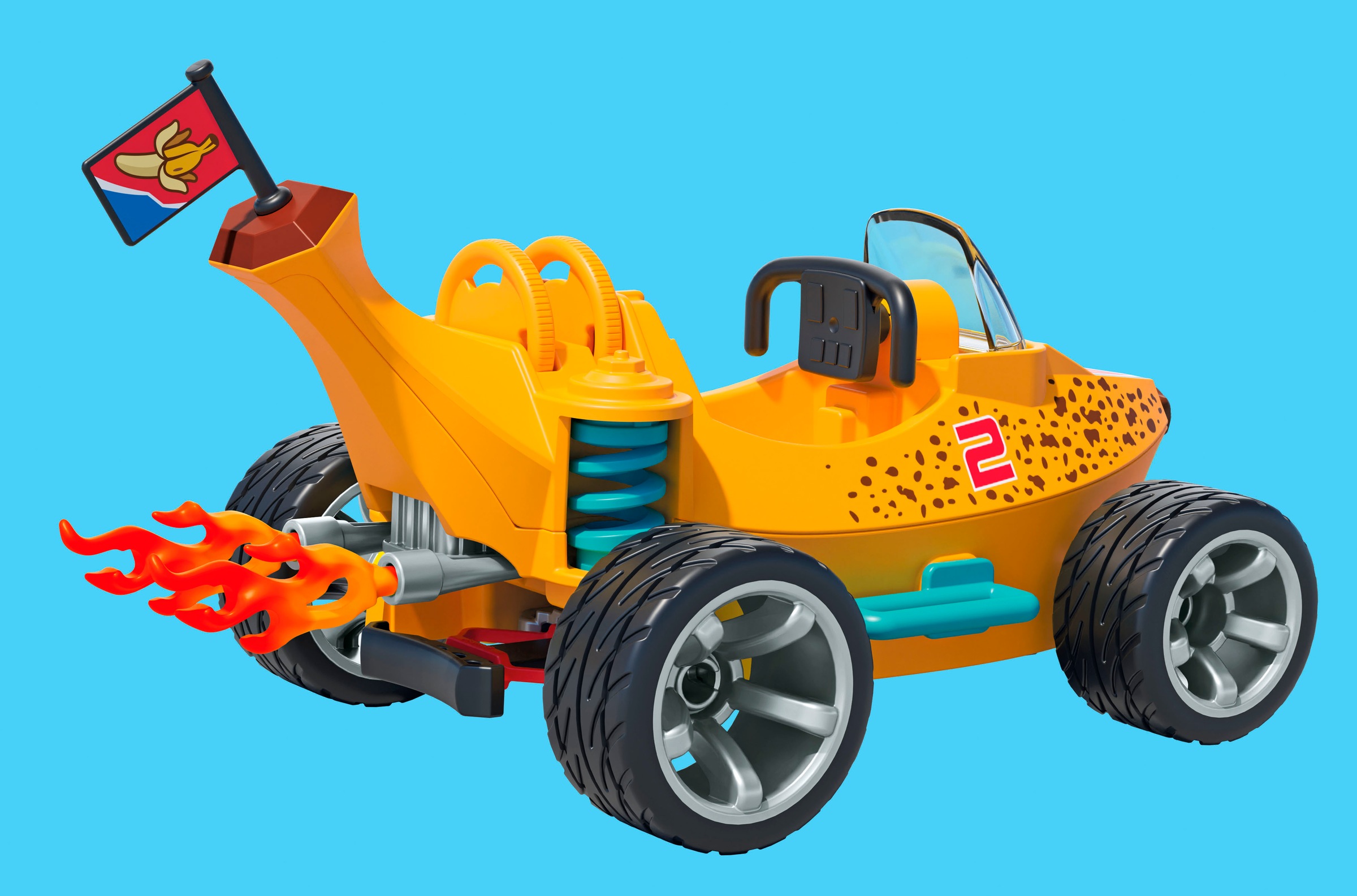 Playmobil® Konstruktions-Spielset »Rasende Banane (71717), Funstars« Made in Europe