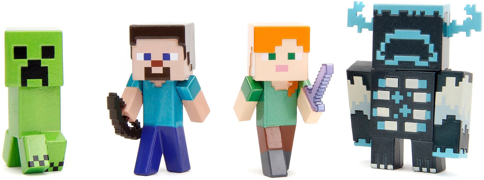 JADA Spielfigur »Minecraft«, (Set, 4 tlg.)