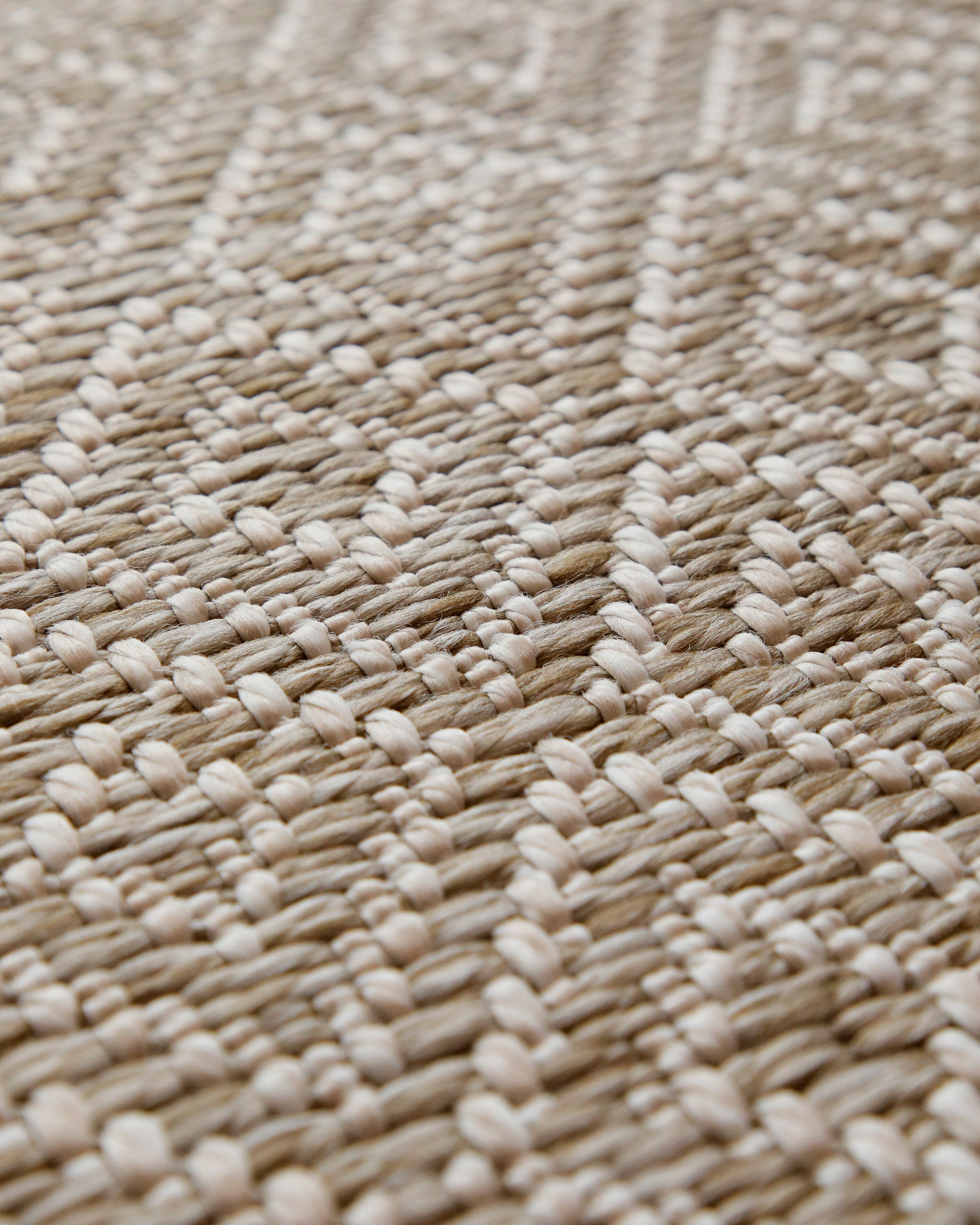 Wecon home Läufer »Miami Beach« rechteckig 5 mm Höhe In- & Outdoor Teppich, wetterfest, modernes Rauten Muster, Balkon