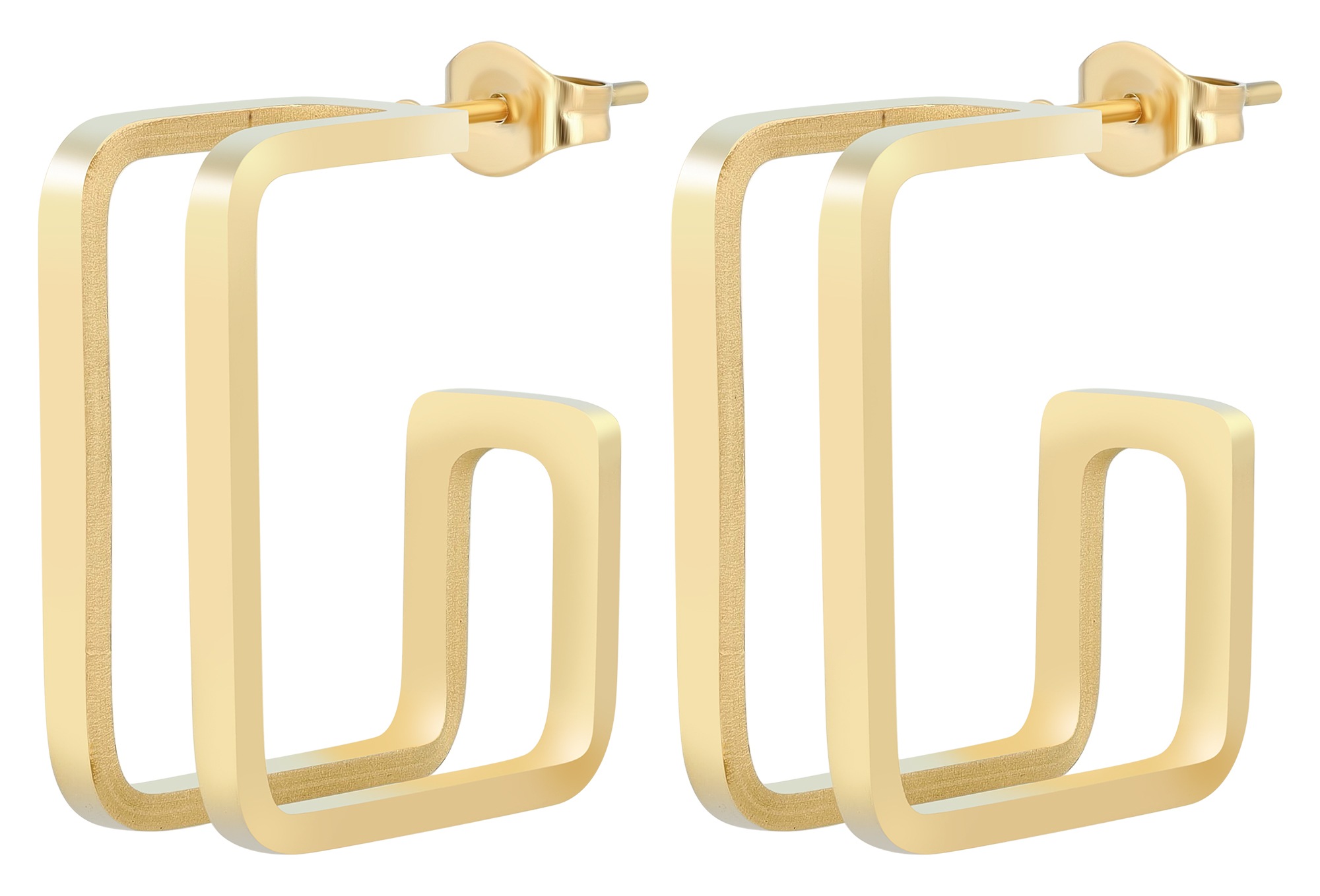 Adelia´s Paar Ohrhänger »Damen Ohrringe aus Edelstahl«