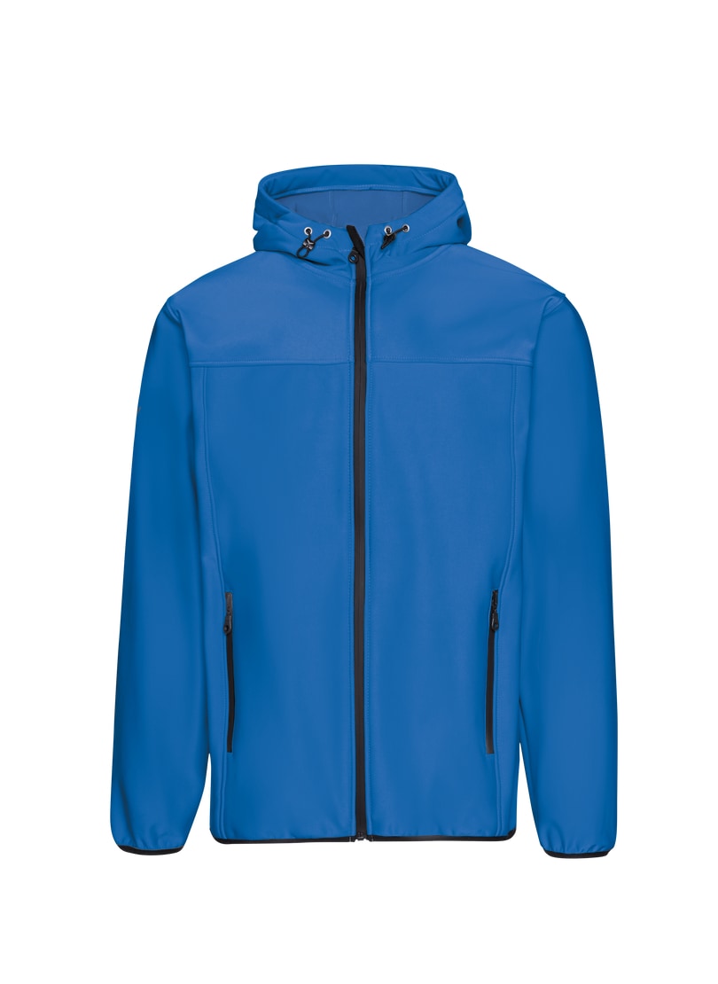 Trigema Softshelljacke »TRIGEMA Klassische Softshell–Kapuzenjacke« 1 Stk. tlg.
