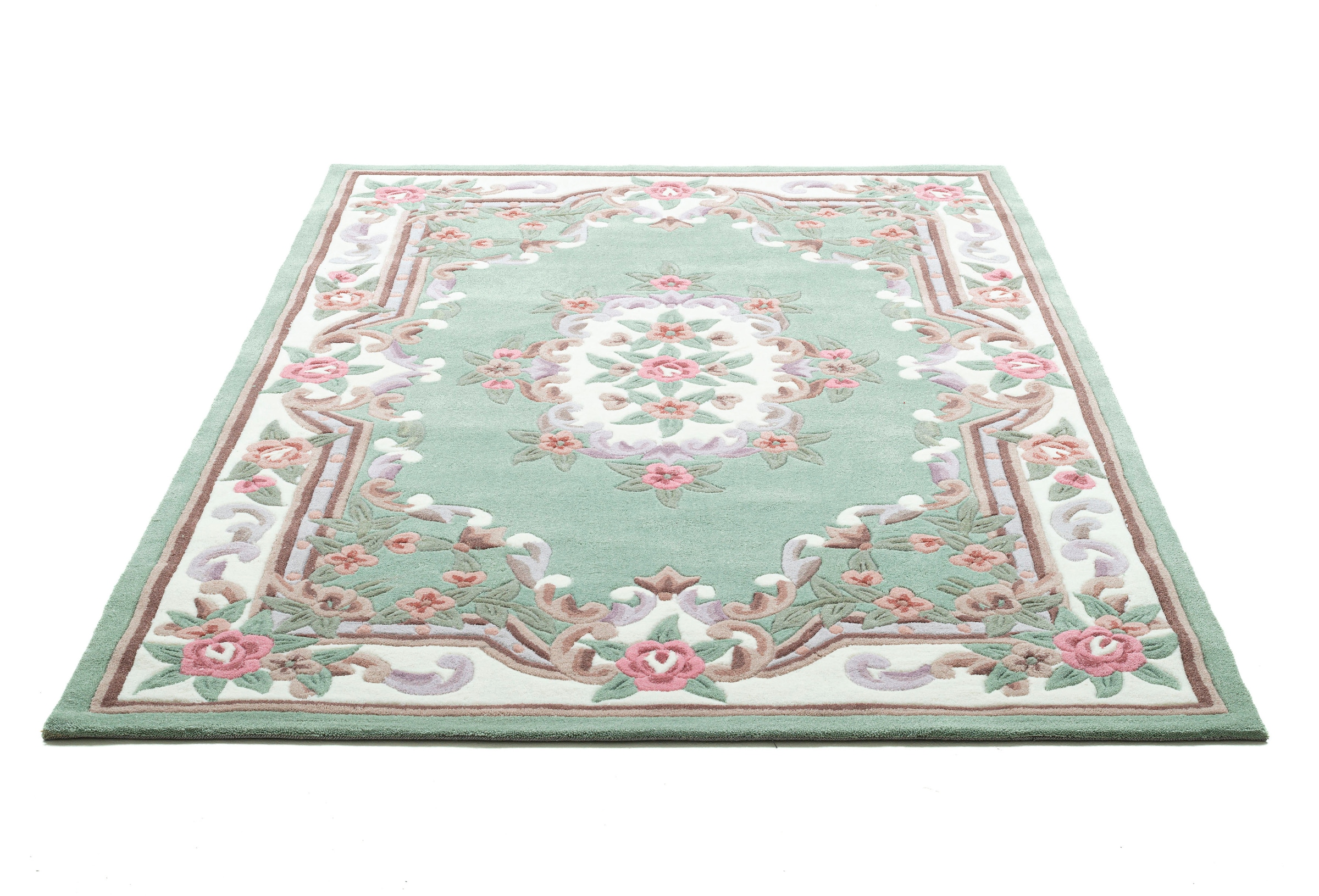 THEKO Teppich »Ming«, rechteckig, 14 mm Höhe, hochwertiges Acrylgarn, ideal im Wohnzimmer & Schlafzimmer