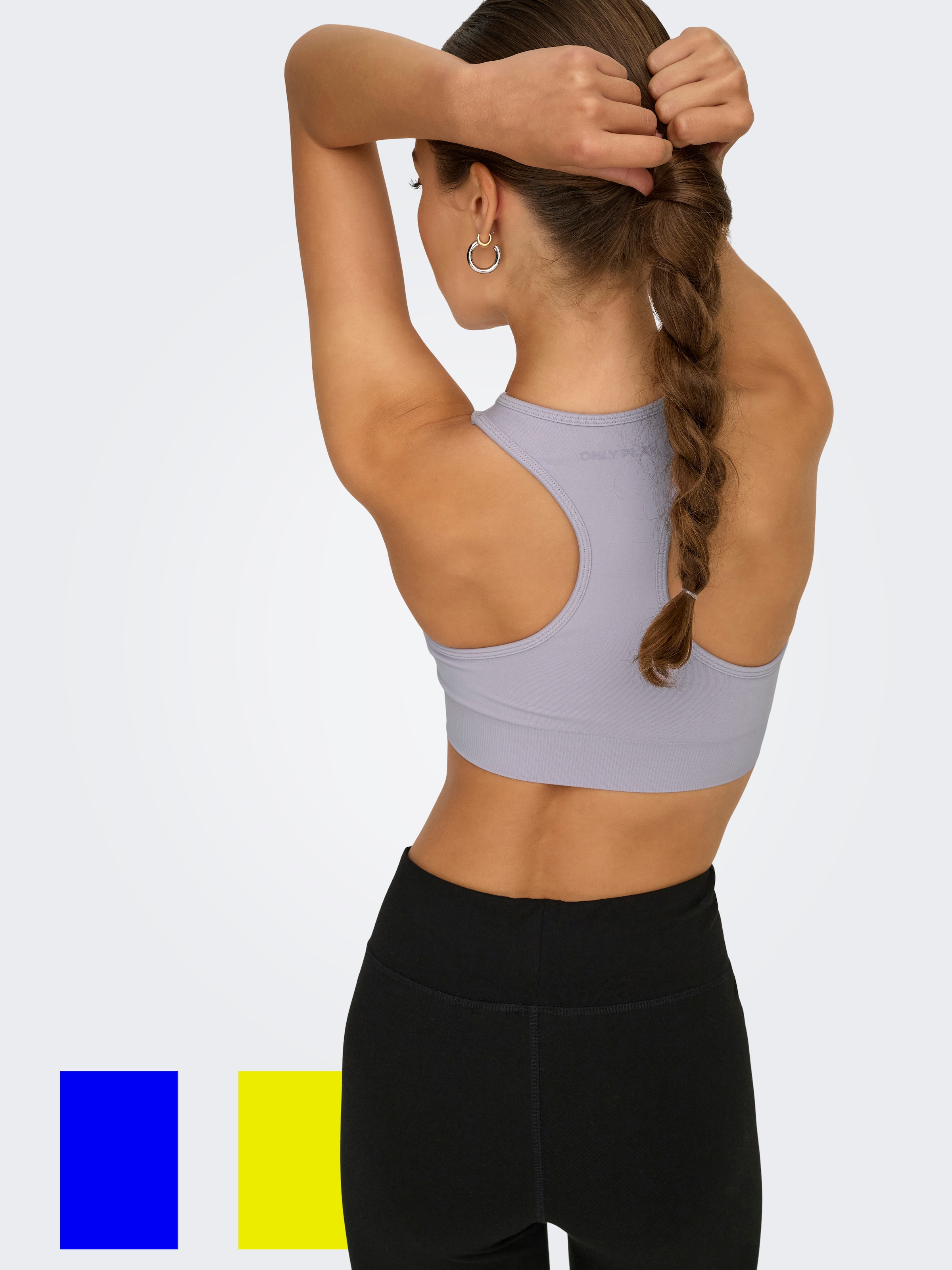 ONLY Play Sport-BH »ONPDAISY SEAM SPORTS BRA - NOOS« nahtlose Verarbeitung