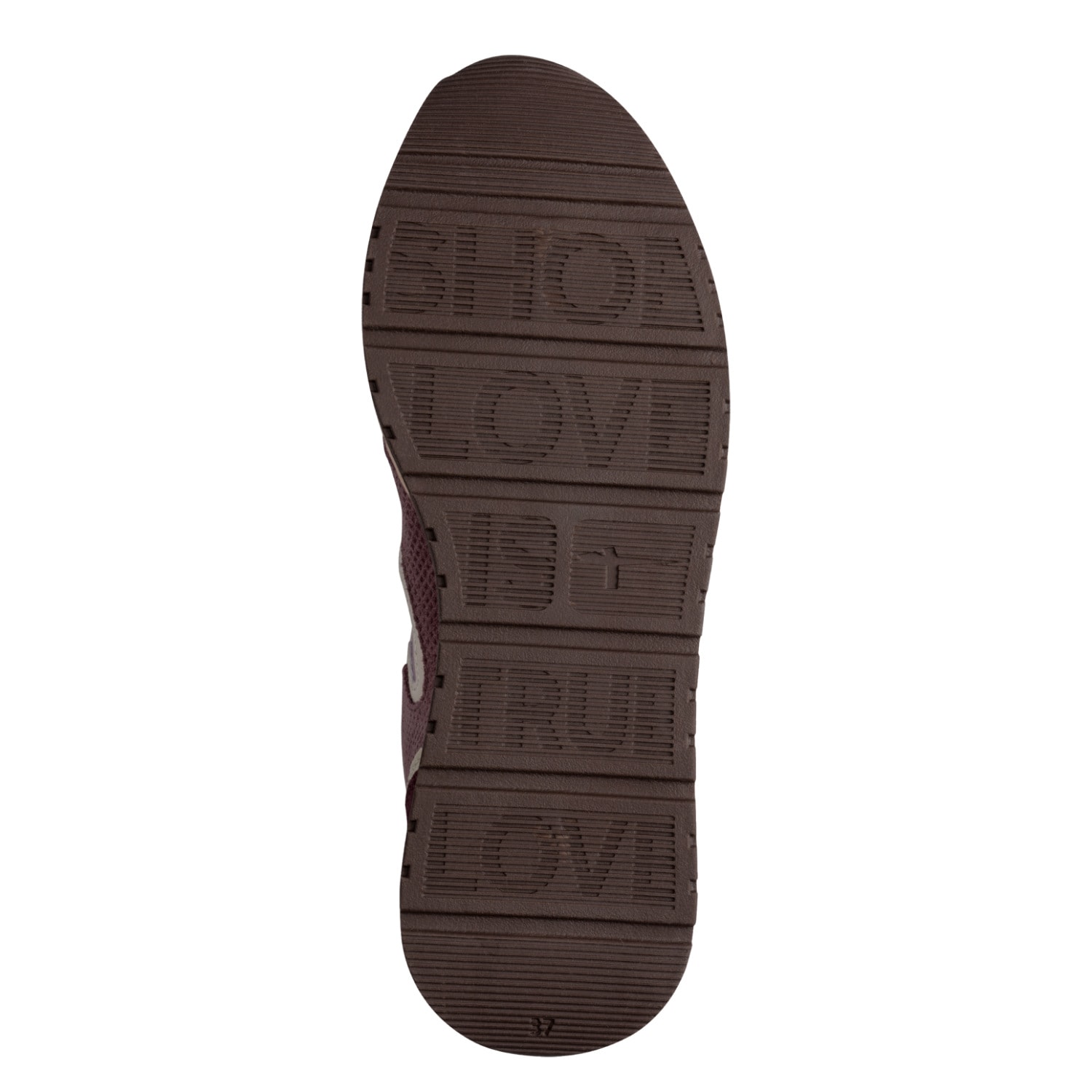 Tamaris Plateausneaker  Freizeitschuh, Halbschuh, Schnürschuh mit Kontrastbesatz