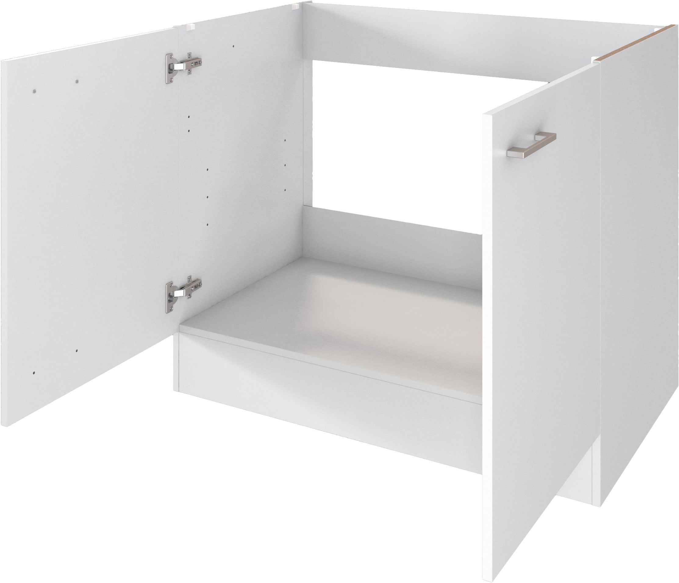 Flex-Well Mehrzweckschrank-Set »L-240-1902-000-Lucca«, (Komplett-Set), Gesamtbreite 240 cm, inkl. Einbauspüle