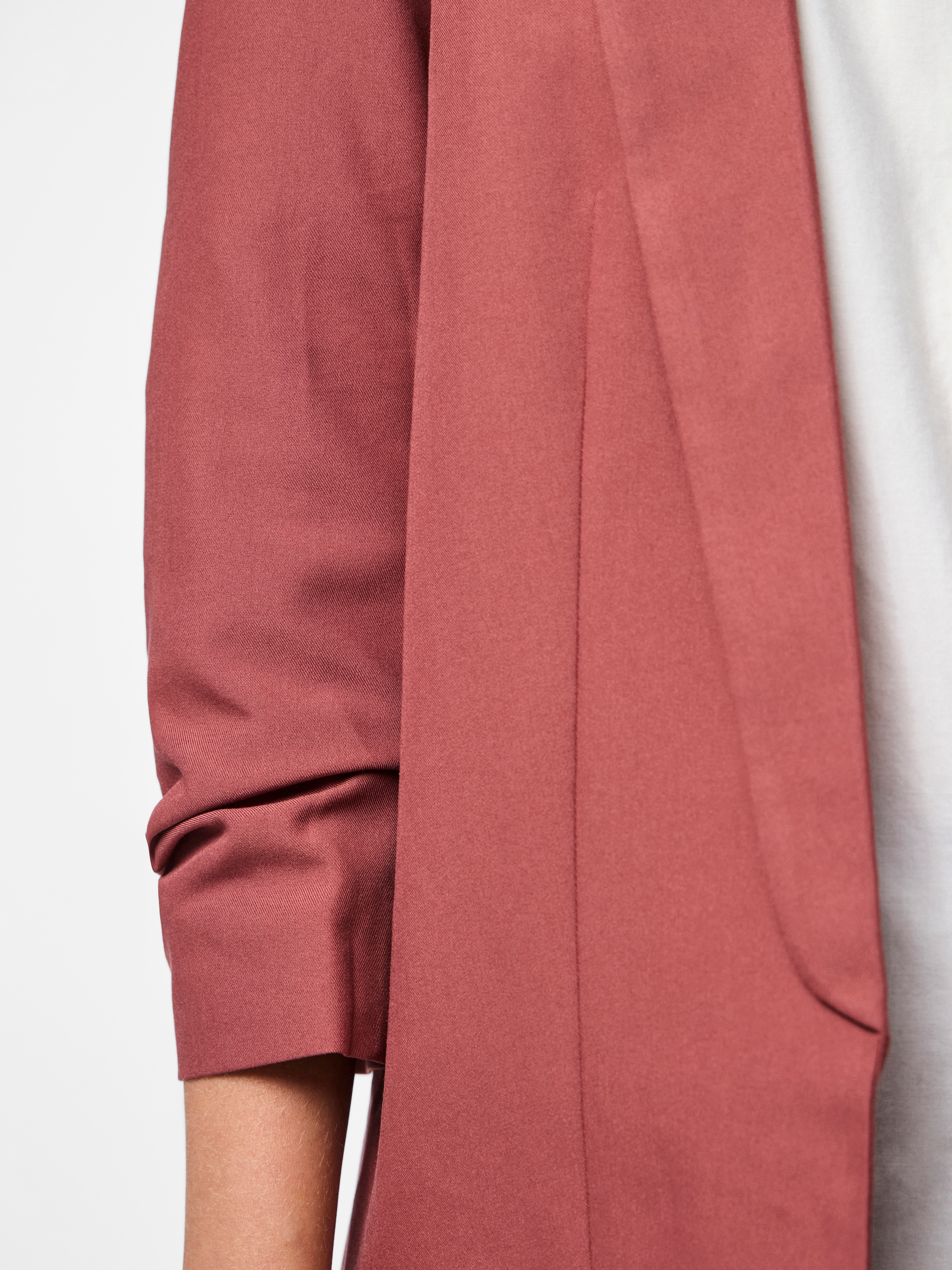 pieces Blusenblazer »PCBOSELLA 3/4 BLAZER NOOS« Materialmix, regular fit