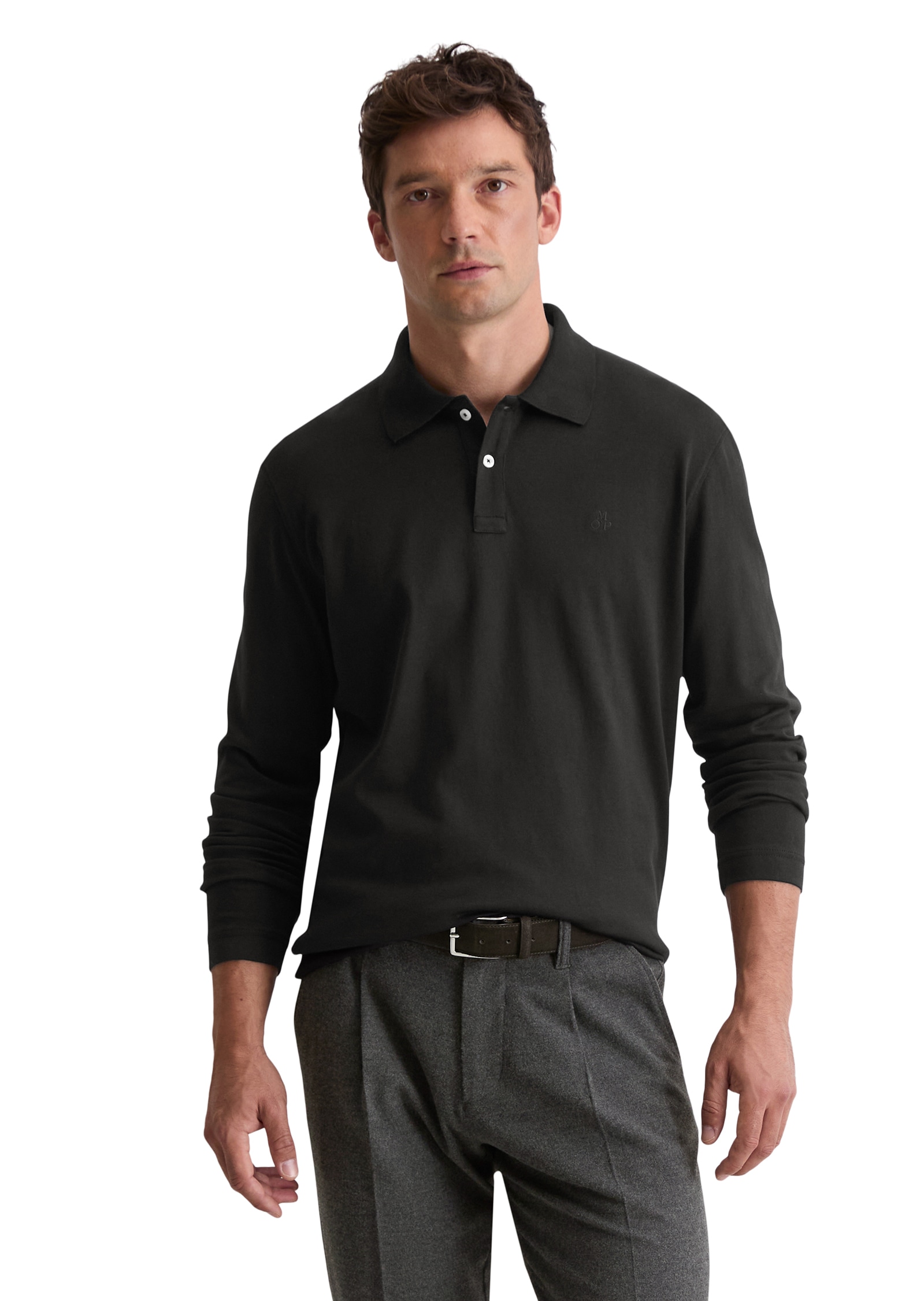 Marc O'Polo Langarm-Poloshirt