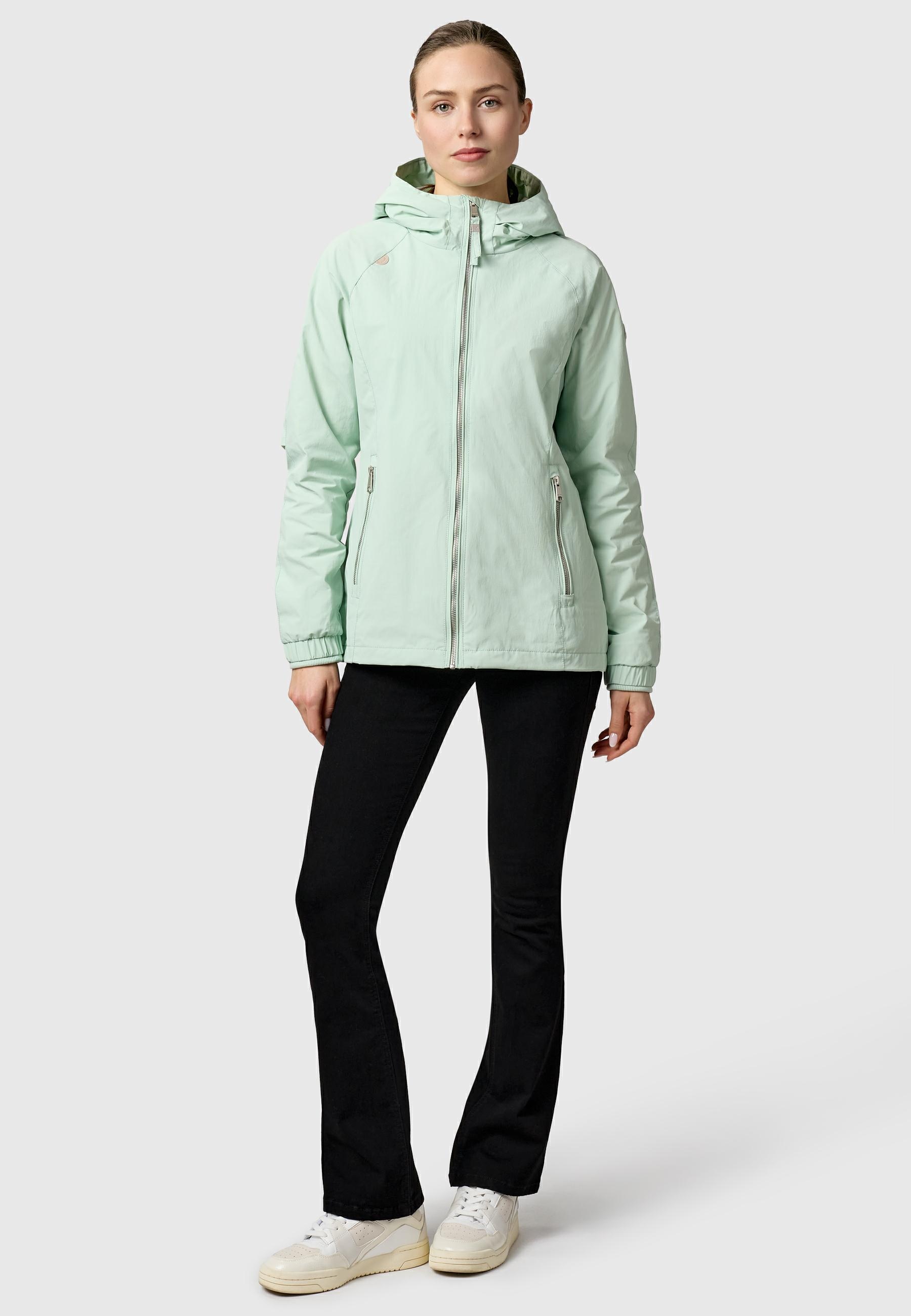 Ragwear Funktionsjacke »Funktionsjacke Dizzea« mit Kapuze Wasserdichte und atmungsaktive Übergangsjacke