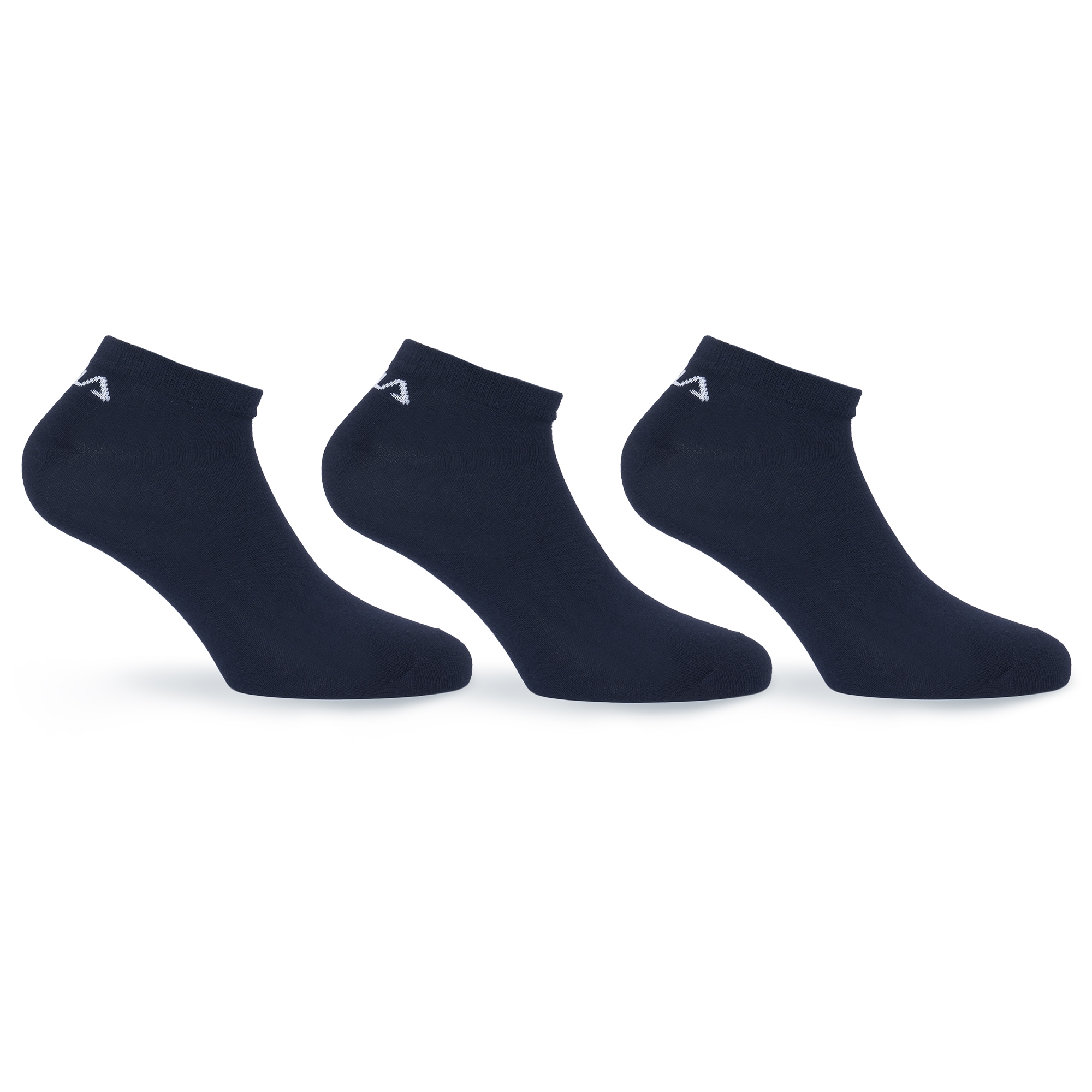 Fila Socken »UNISEX INVISIBLE PLAIN SOCKS« 3 Stk. tlg. mit eingestricktem Logo an der Ferse