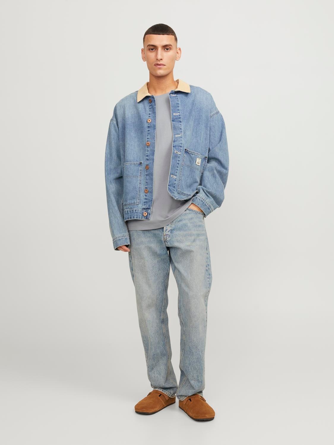 Jack & Jones Rundhalsshirt »JJEORGANIC BASIC TEE SS O-NECK NOOS«, mit Rundhalsausschnitt