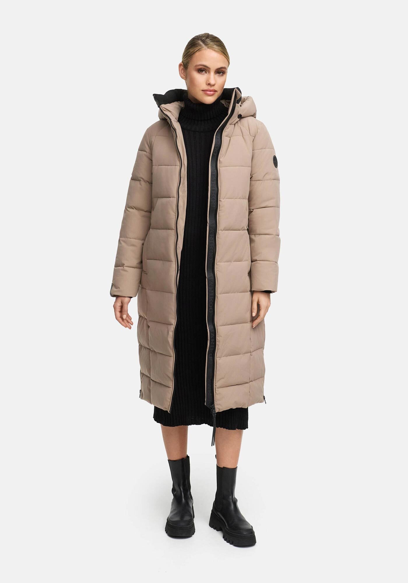 Marikoo Winterjacke »Marikoo Lanitaa Damen Winter Steppmantel Parka N079«