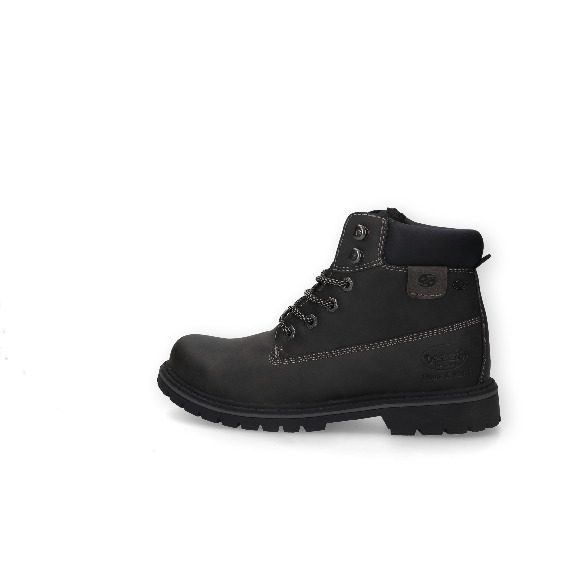 Dockers by Gerli Schnürboots  Workerboots, Schnürstiefelette mit Schaftrandpolsterung