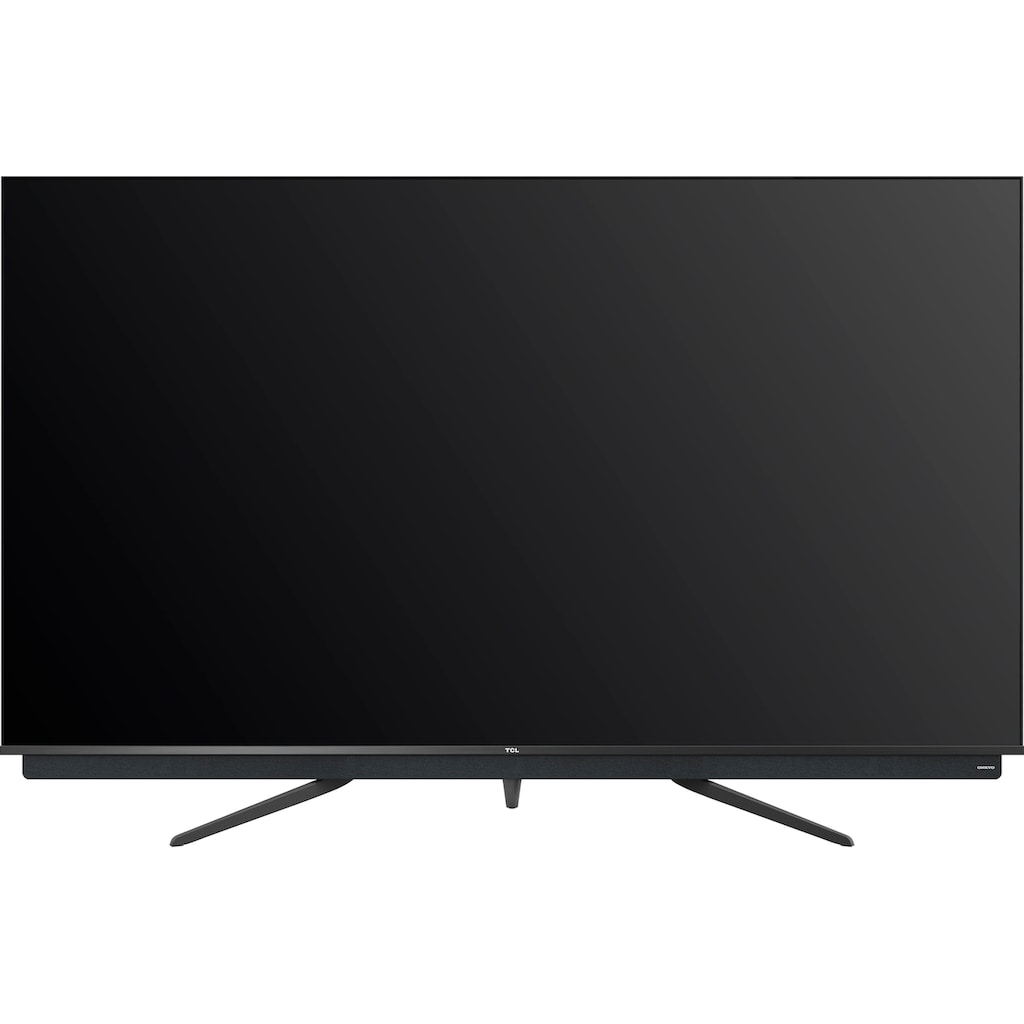 TCL QLED-Fernseher »75C815X1«, 189 cm/75 Zoll, 4K Ultra HD, Smart-TV, integrierter ONKYO Soundbar,Android TV Sprachfernbedienung