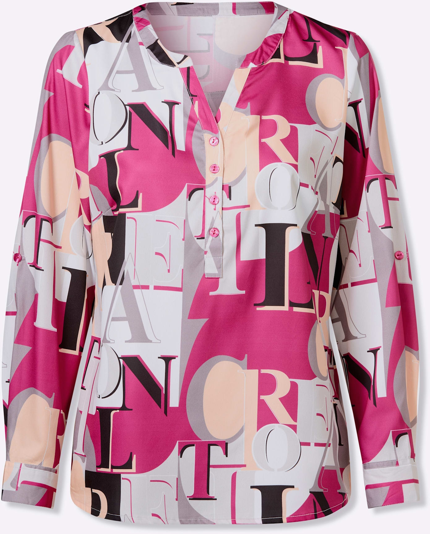 Classic Basics Langarmbluse