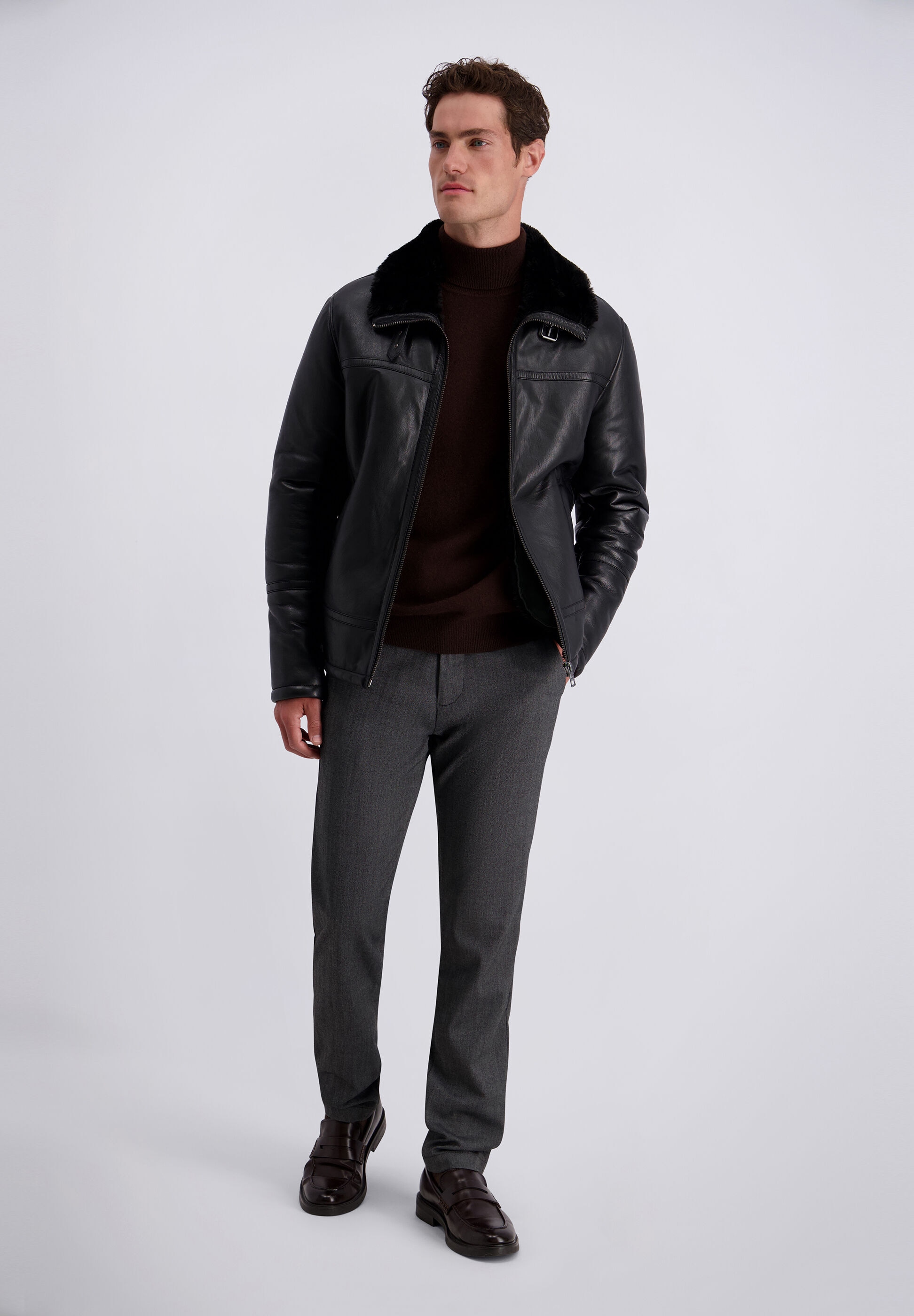 Pierre Cardin Chinohose »Colmar«  mit Wool-Touch-Finish