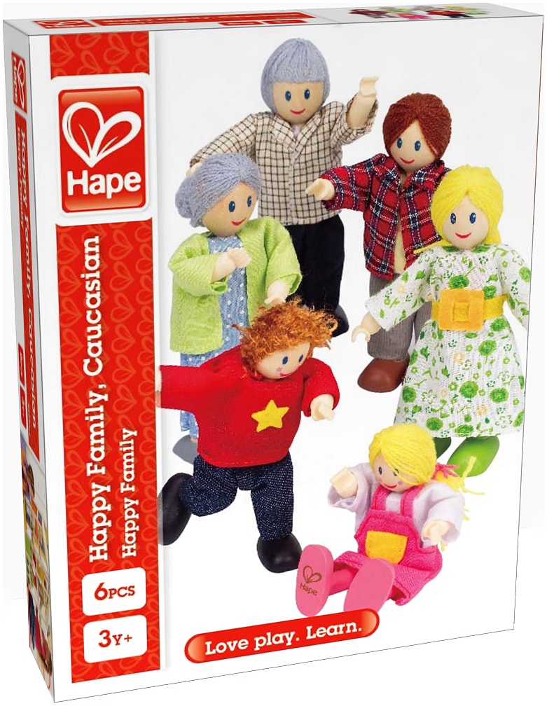 Hape Stoffpuppe »Puppenfamilie«